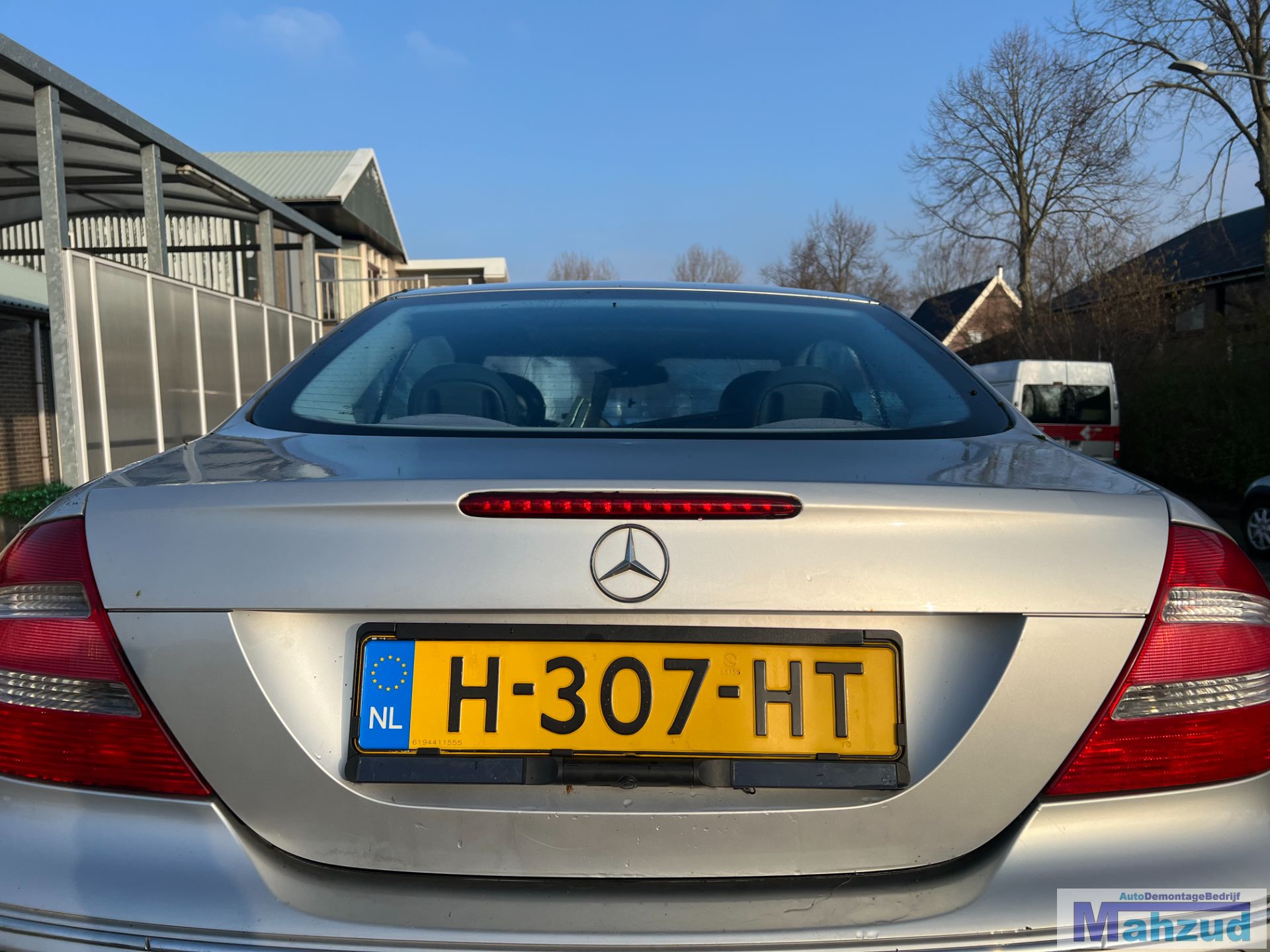 MERCEDES CLK W209 Zilver 744 achterklep 2002-2009