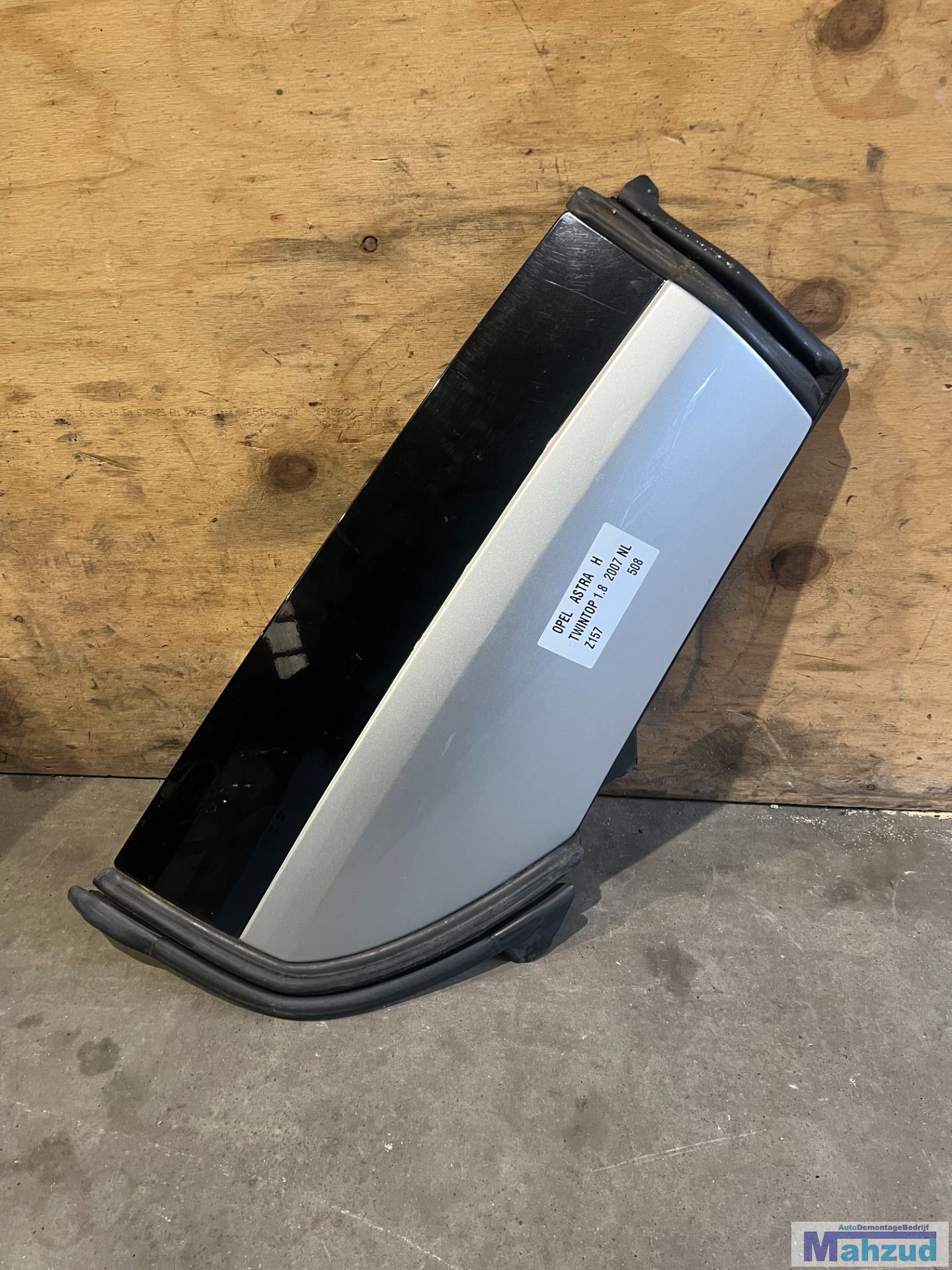 OPEL ASTRA H Twintop rechts dak plaat Zilver Z157 2005-2010