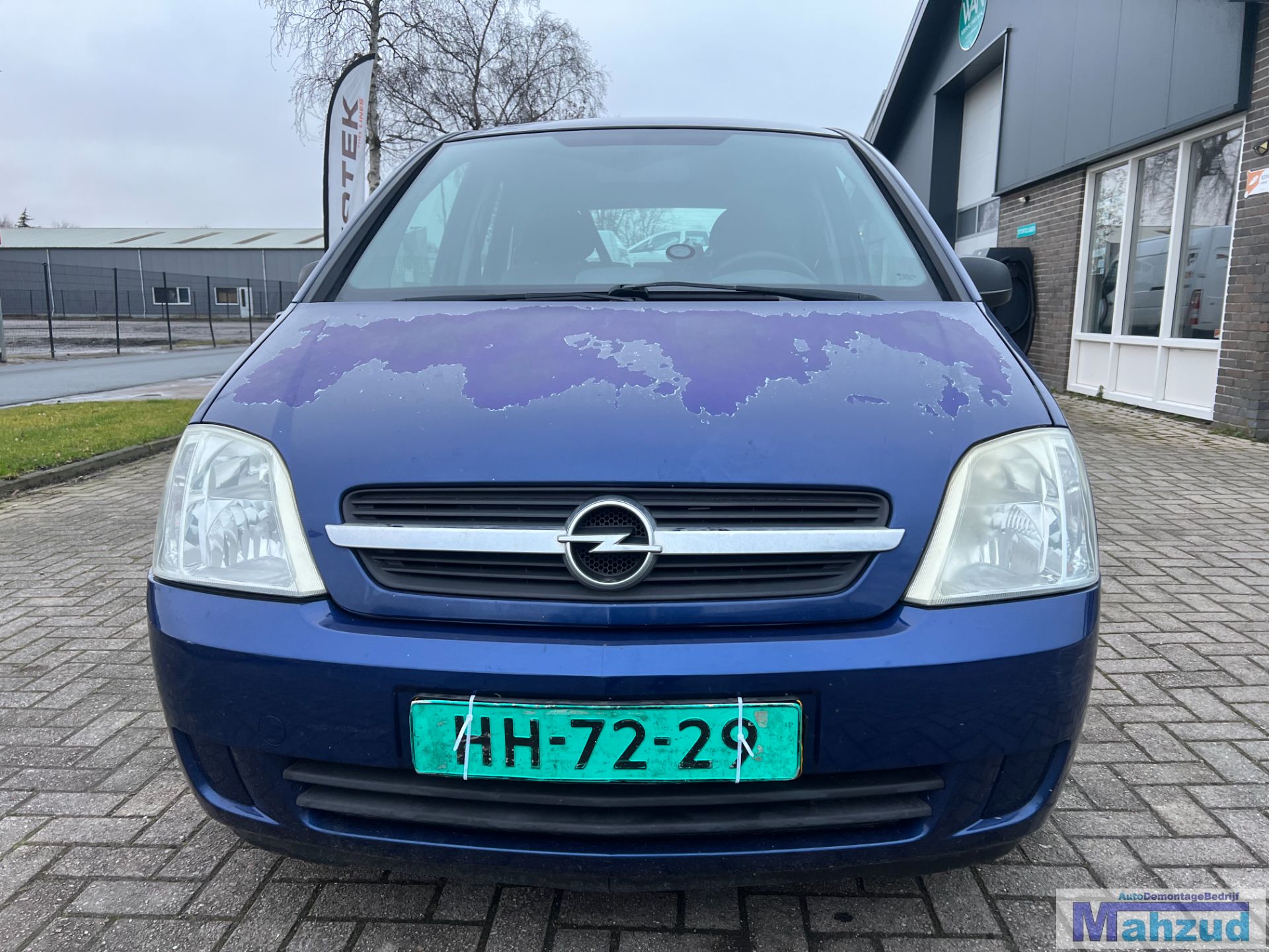 OPEL MERIVA A 1.6 BLAUW Z21B Z16XE Demontage onderdelen