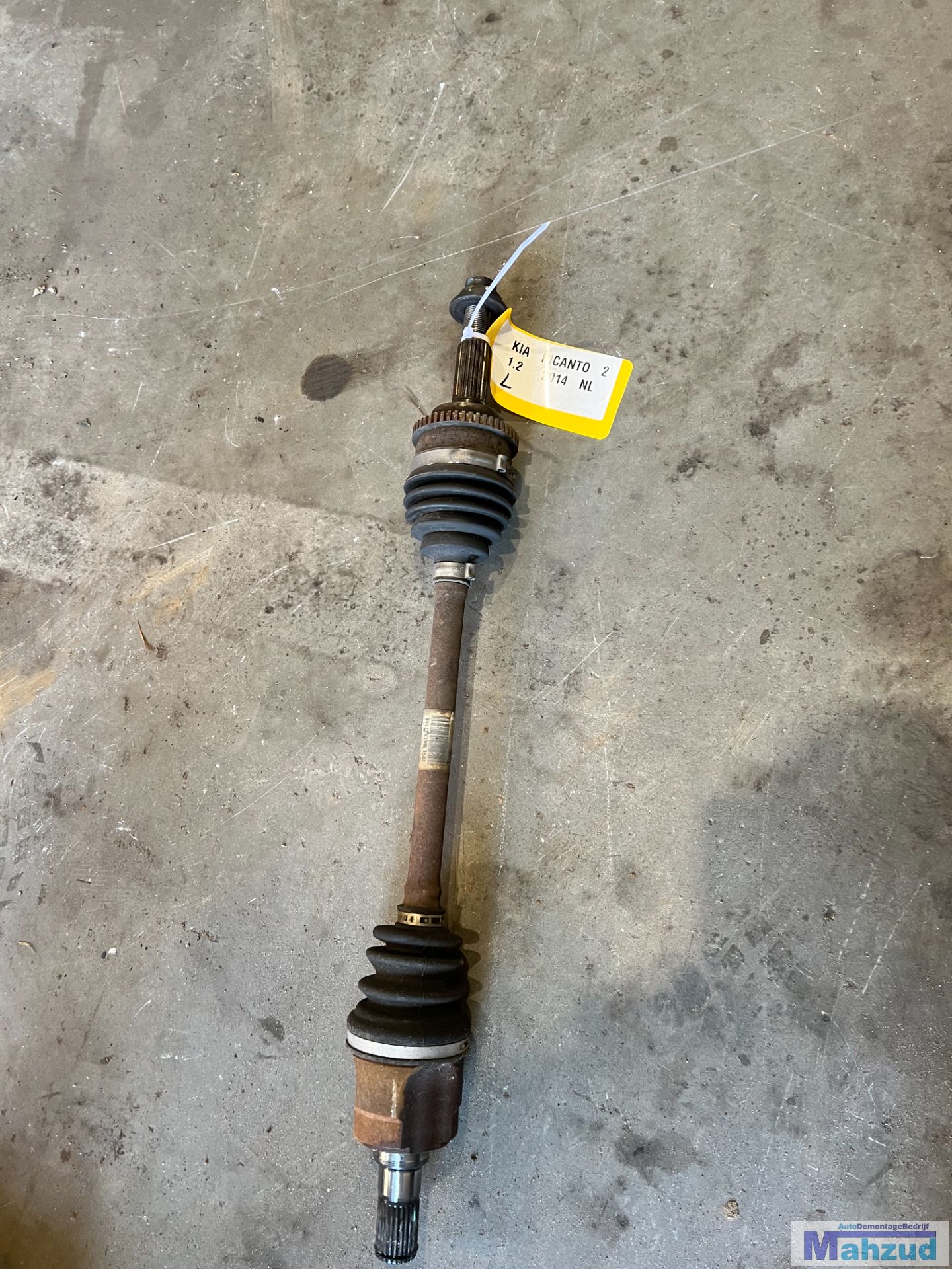 KIA PICANTO 2 (TA) 1.2 links aandrijfas 2011-2017