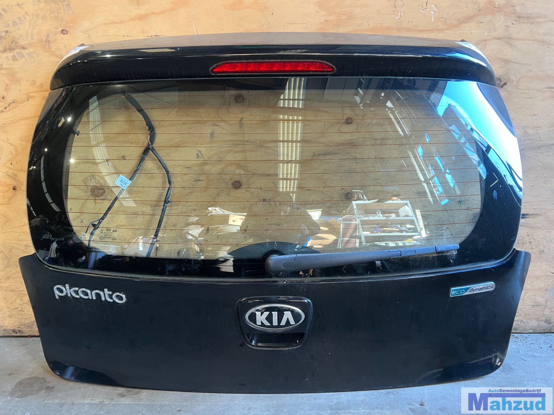KIA PICANTO 2 (TA) 1.2 zwart Z1 Achterklep 2011-2017