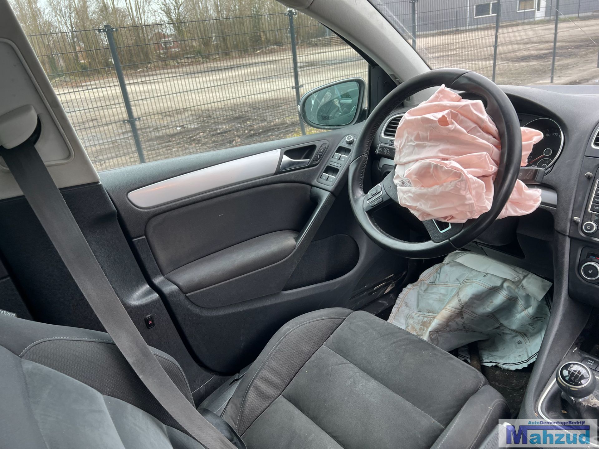 GOLF 6 Interieur losse delen schakelaar stuur radio rooster