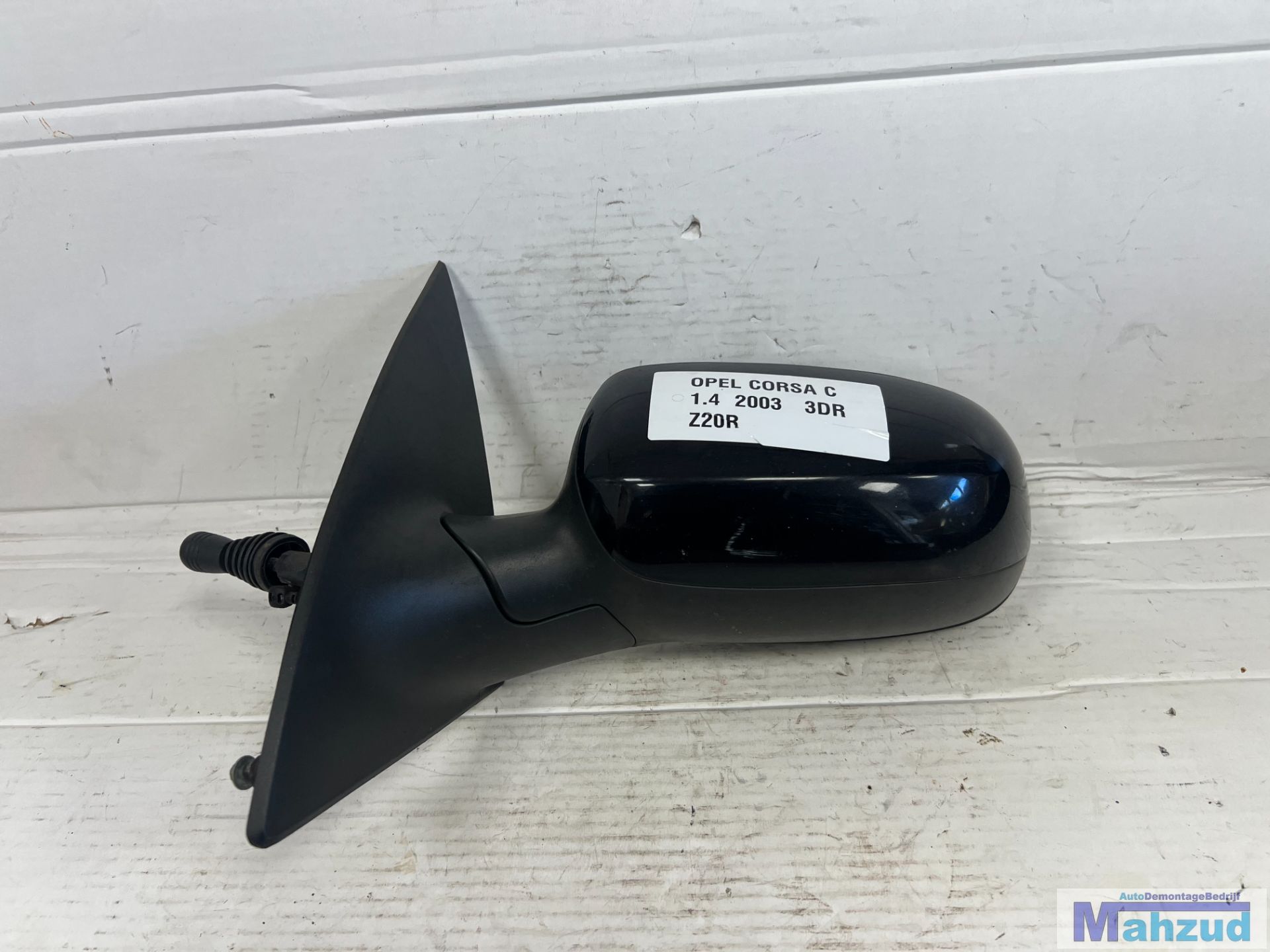 OPEL CORSA C Zwart Z20R links spiegel 2000-2005