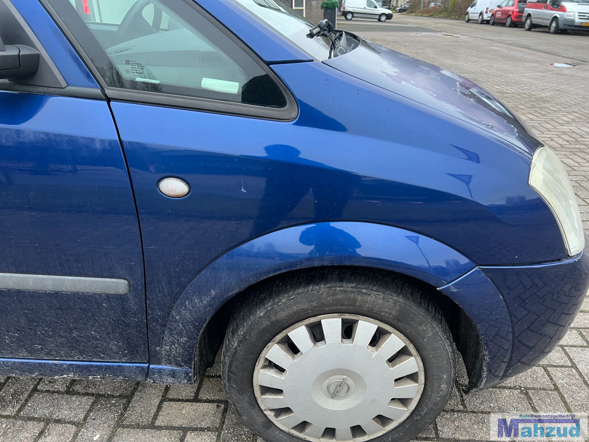 OPEL MERIVA A Blauw Z21B rechts voorscherm 2003-2010
