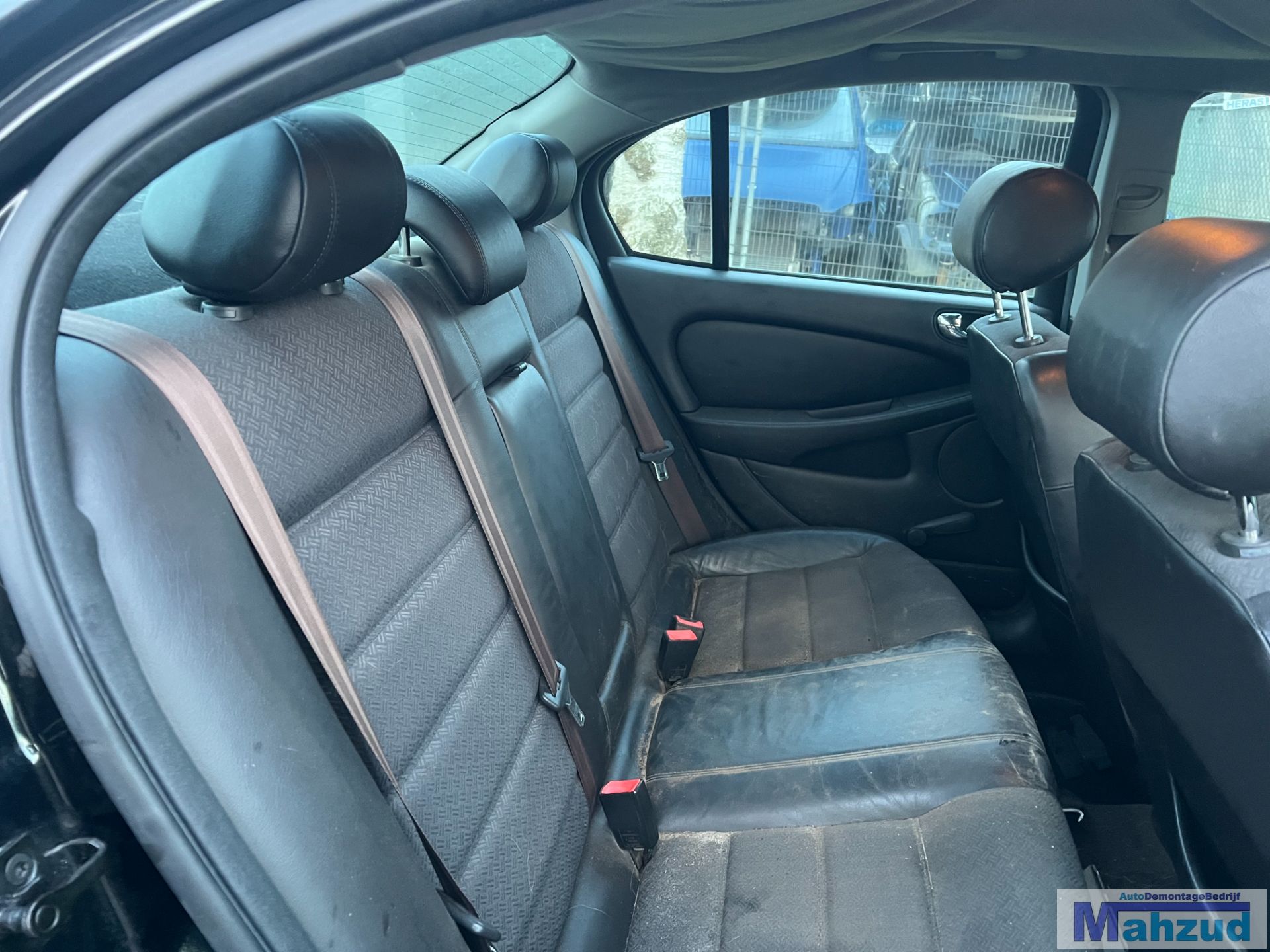 JAGUAR X-TYPE X400 Half leer zwart interieur 2001-2009