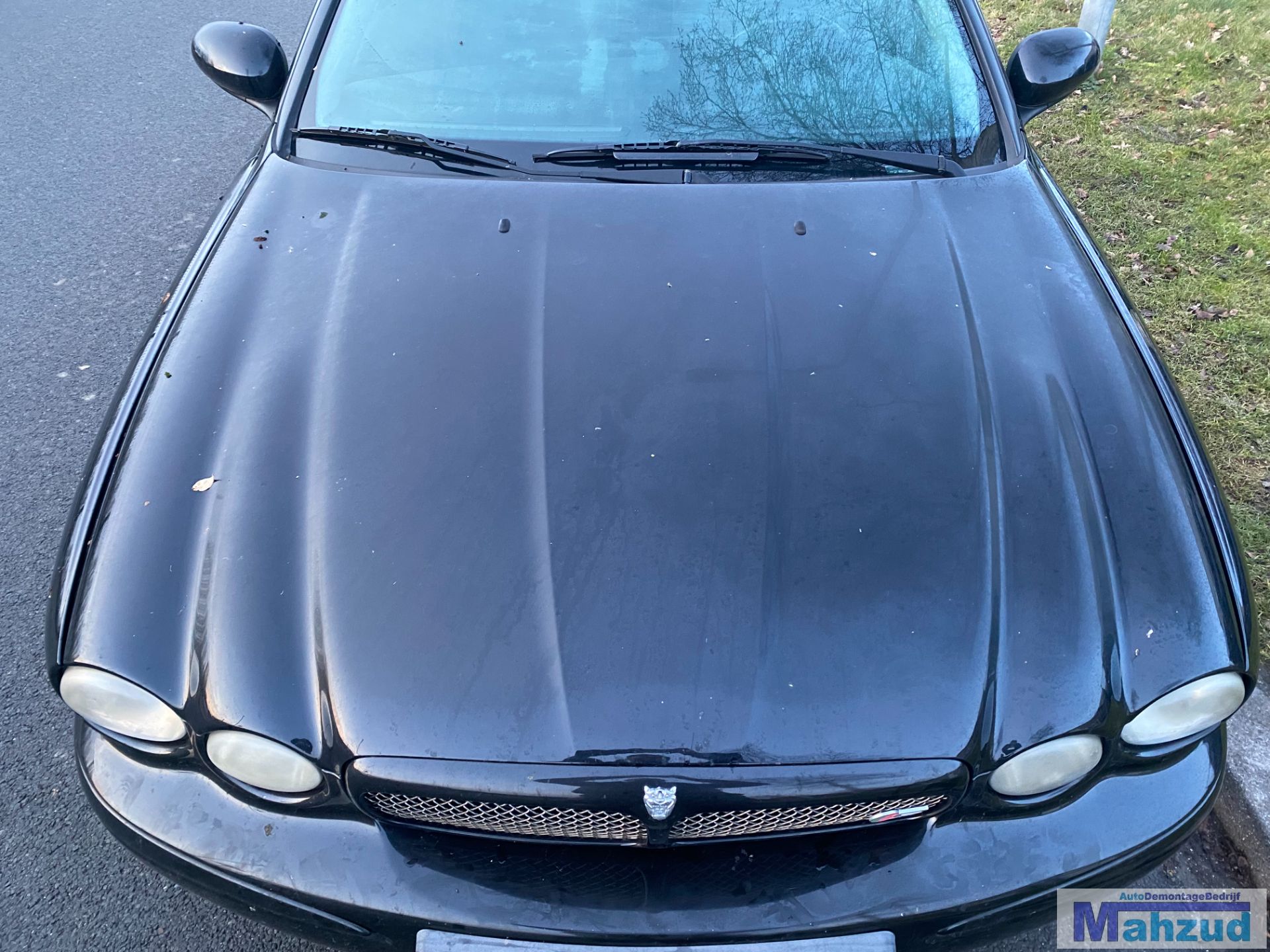 JAGUAR X-TYPE X400 zwart PED Motorkap 2001-2009