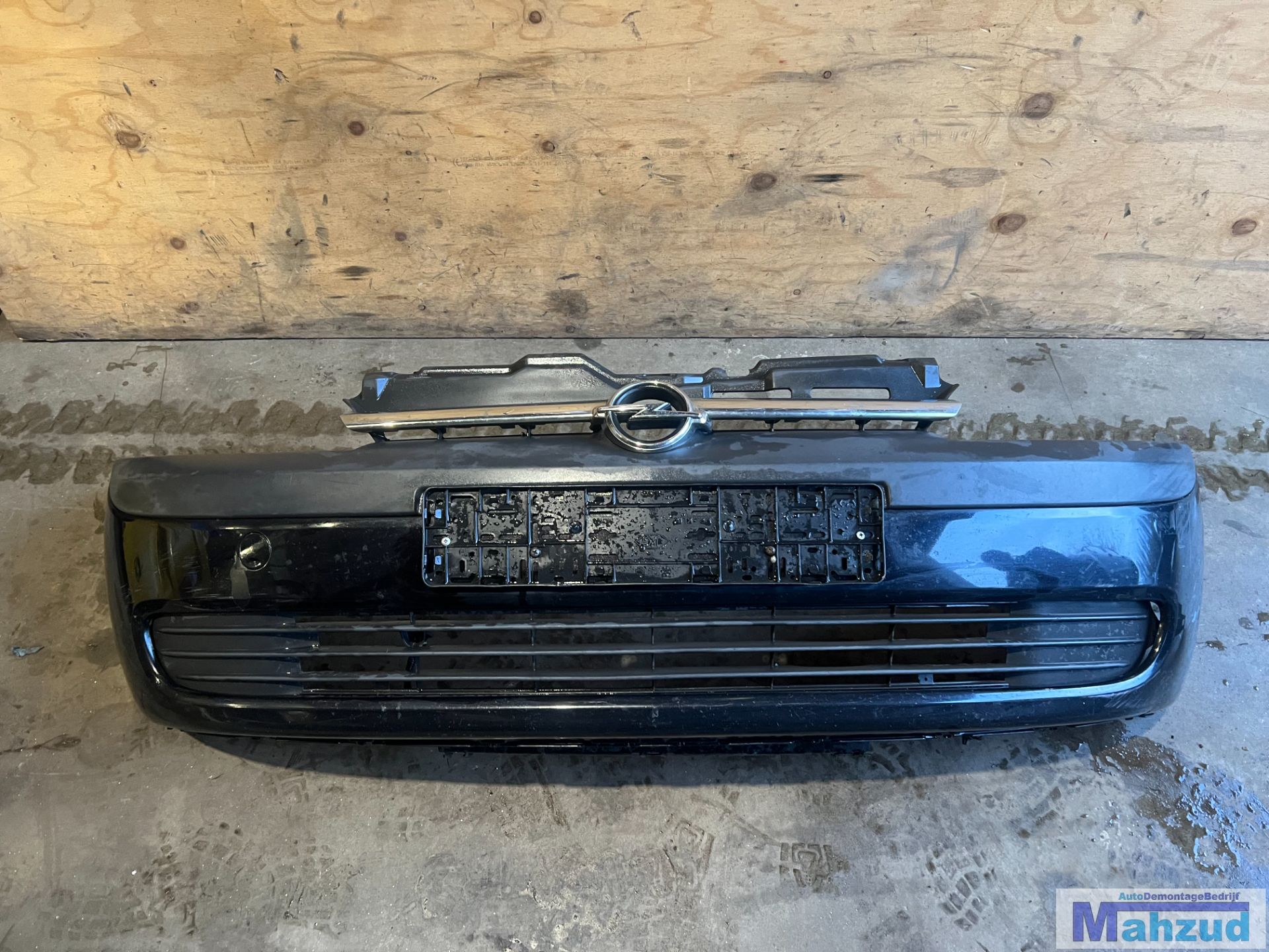 opel corsa c zwart Z20R voorbumper 2000-2005