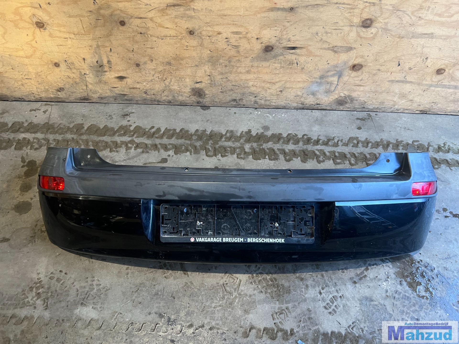 opel corsa c zwart z20r achterbumper 2000-2005