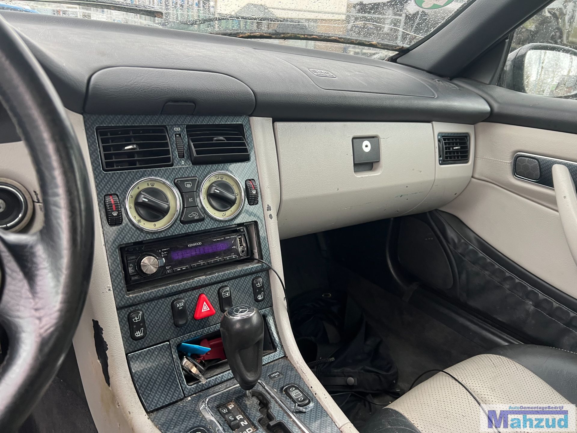SLK R170 Dashboard delen beige kap afdekkap handschoenenkast