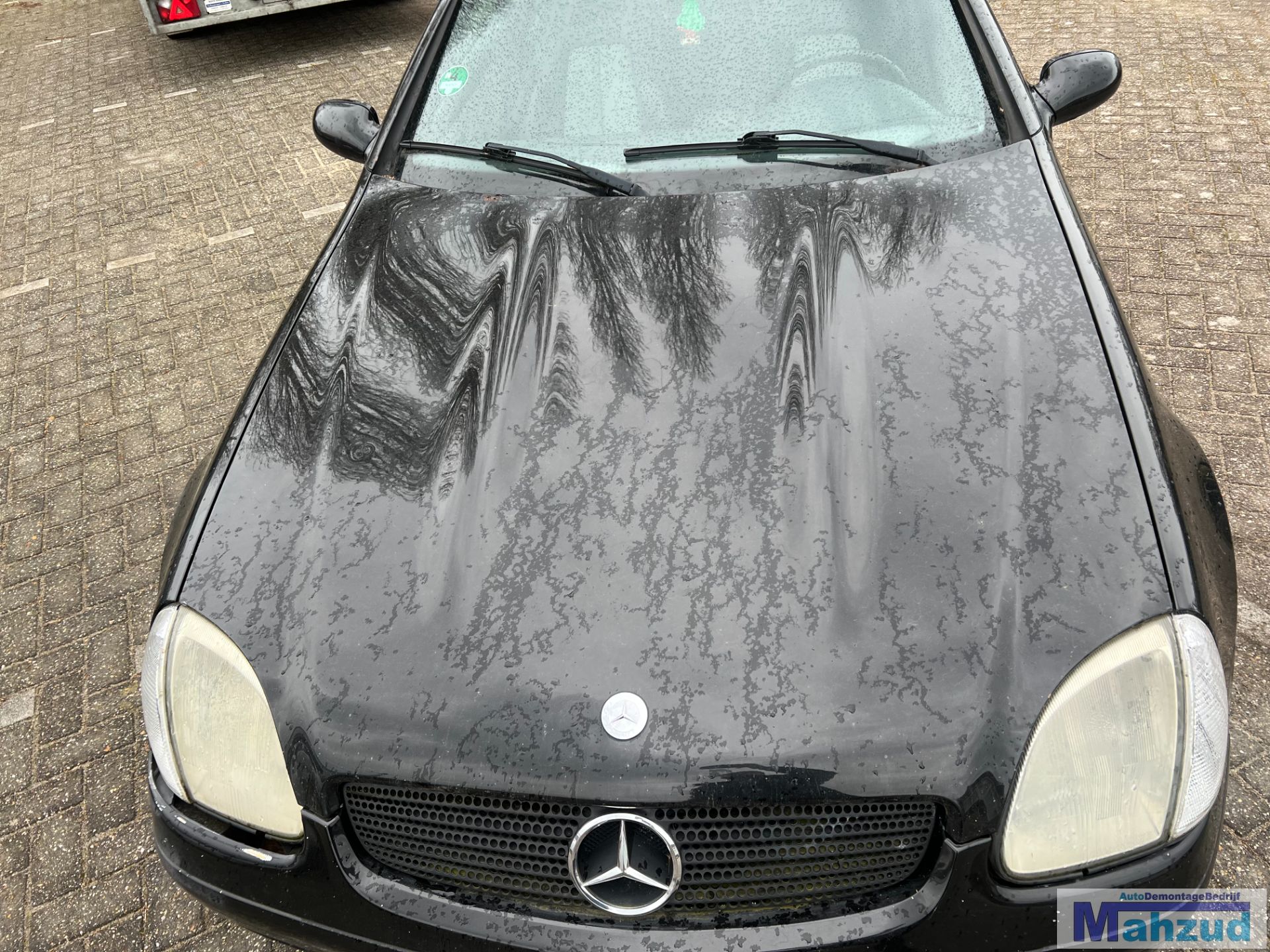 MERCEDES SLK R170 Zwart 197 motorkap 1999-2004