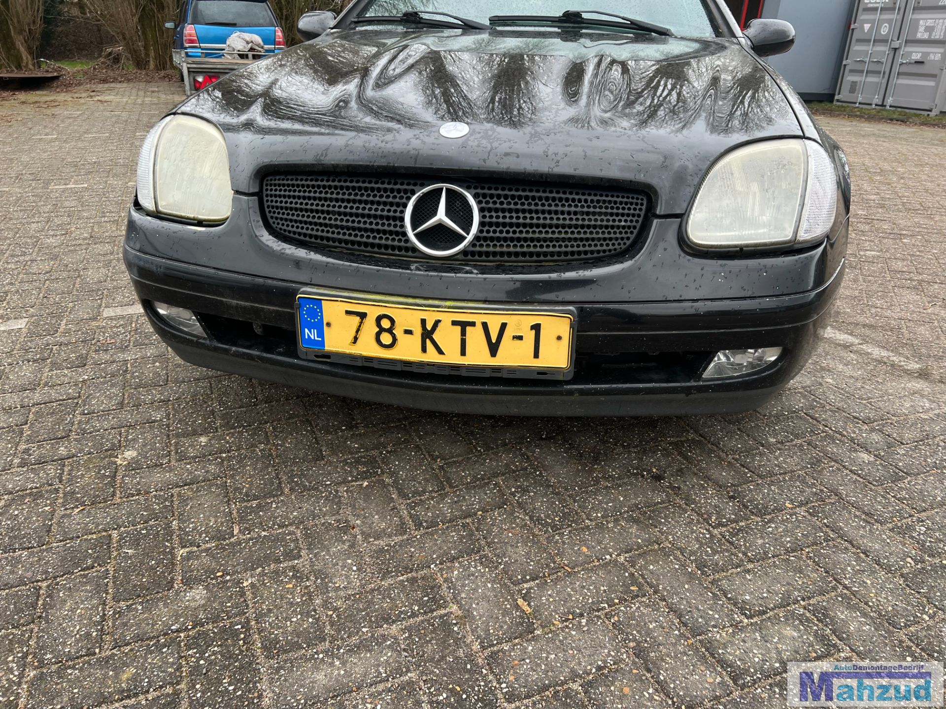 MERCEDES SLK R170 Zwart 197 voorbumper 1999-2000