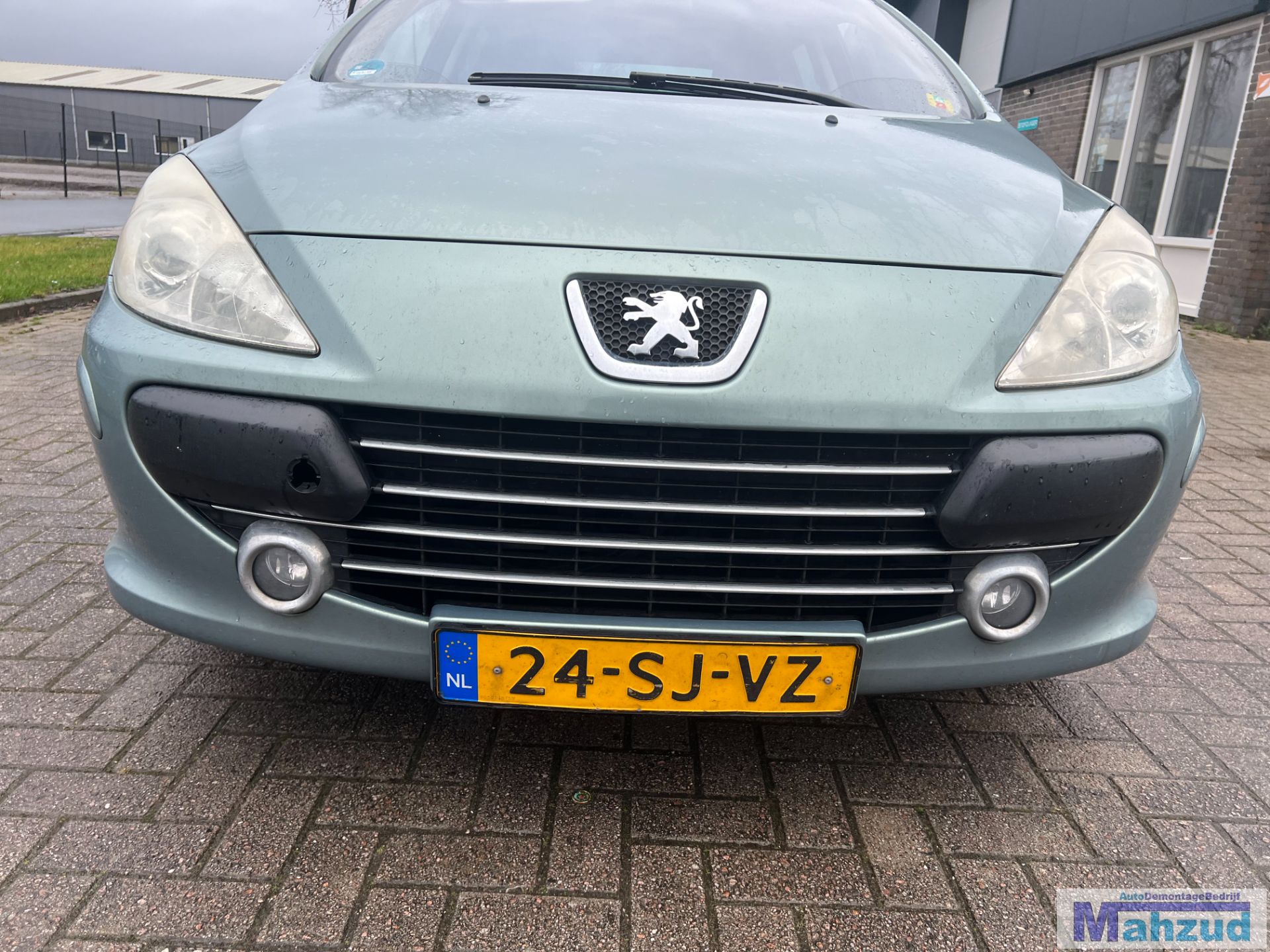 PEUGEOT 307 SW facelift Licht groen EZSD voorbumper 2002-2009