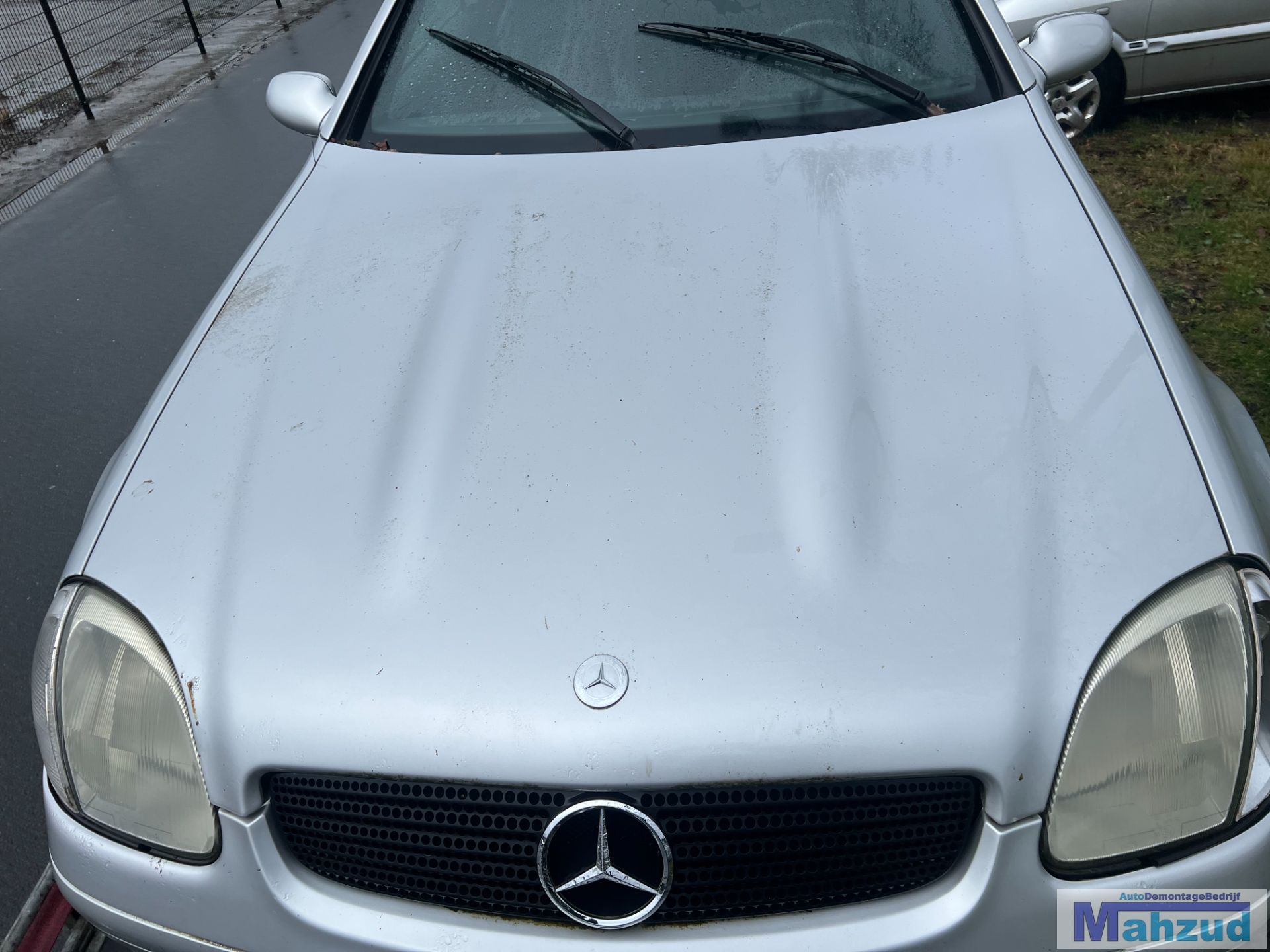 MERCEDES SLK R170 ZILVER 744 Motorkap 1996-2004