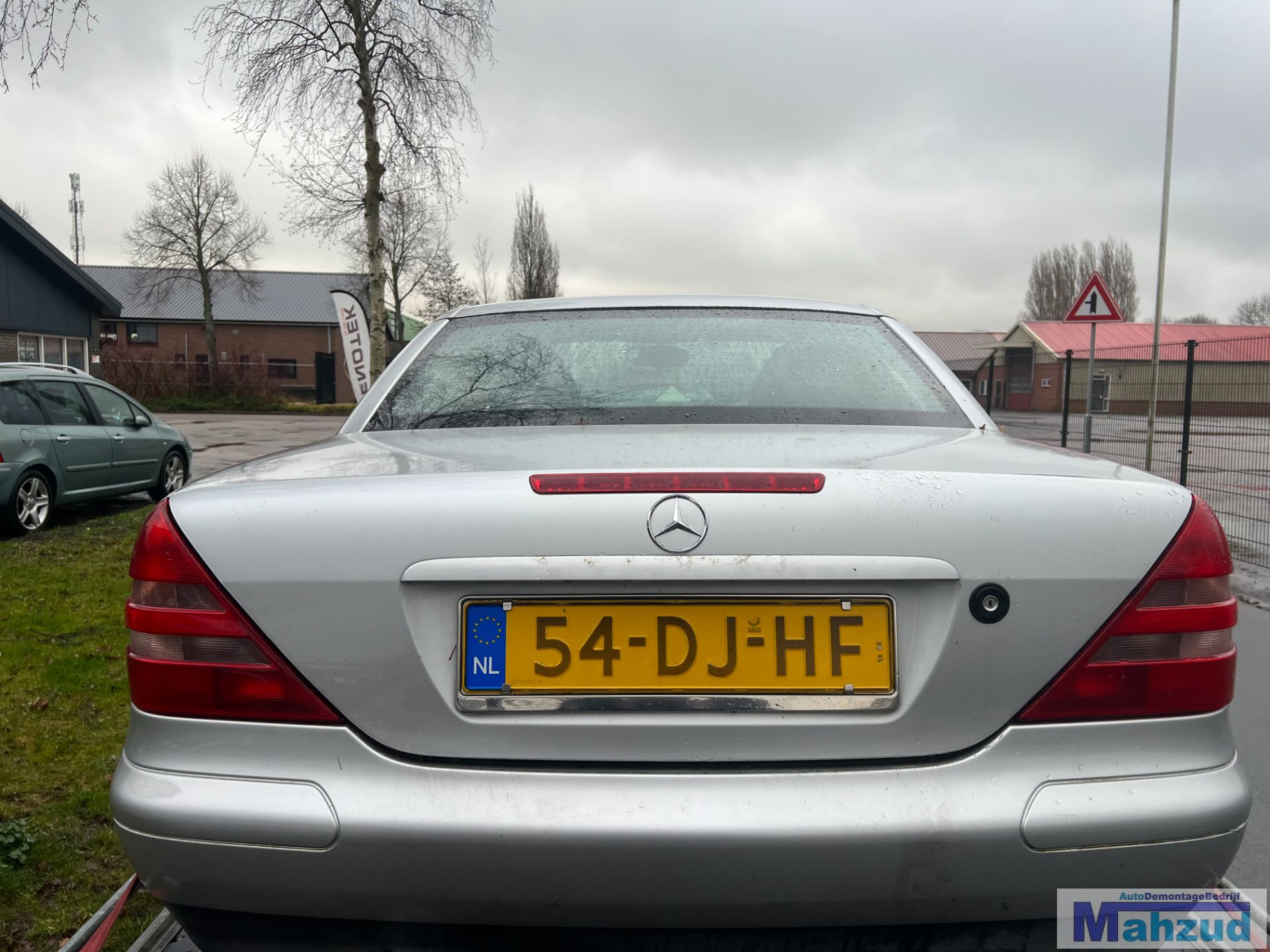 MERCEDES SLK R170 ZILVER 744 achterklep 1996-2000