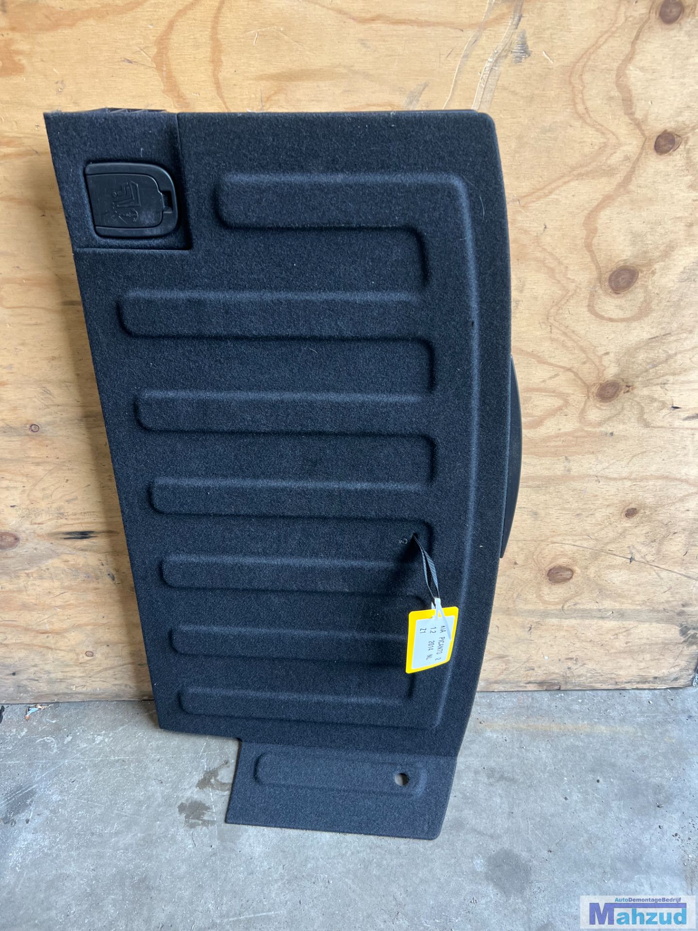 KIA PICANTO 2 (TA) 5 deurs kofferbakmat opbergbak 2011-2017