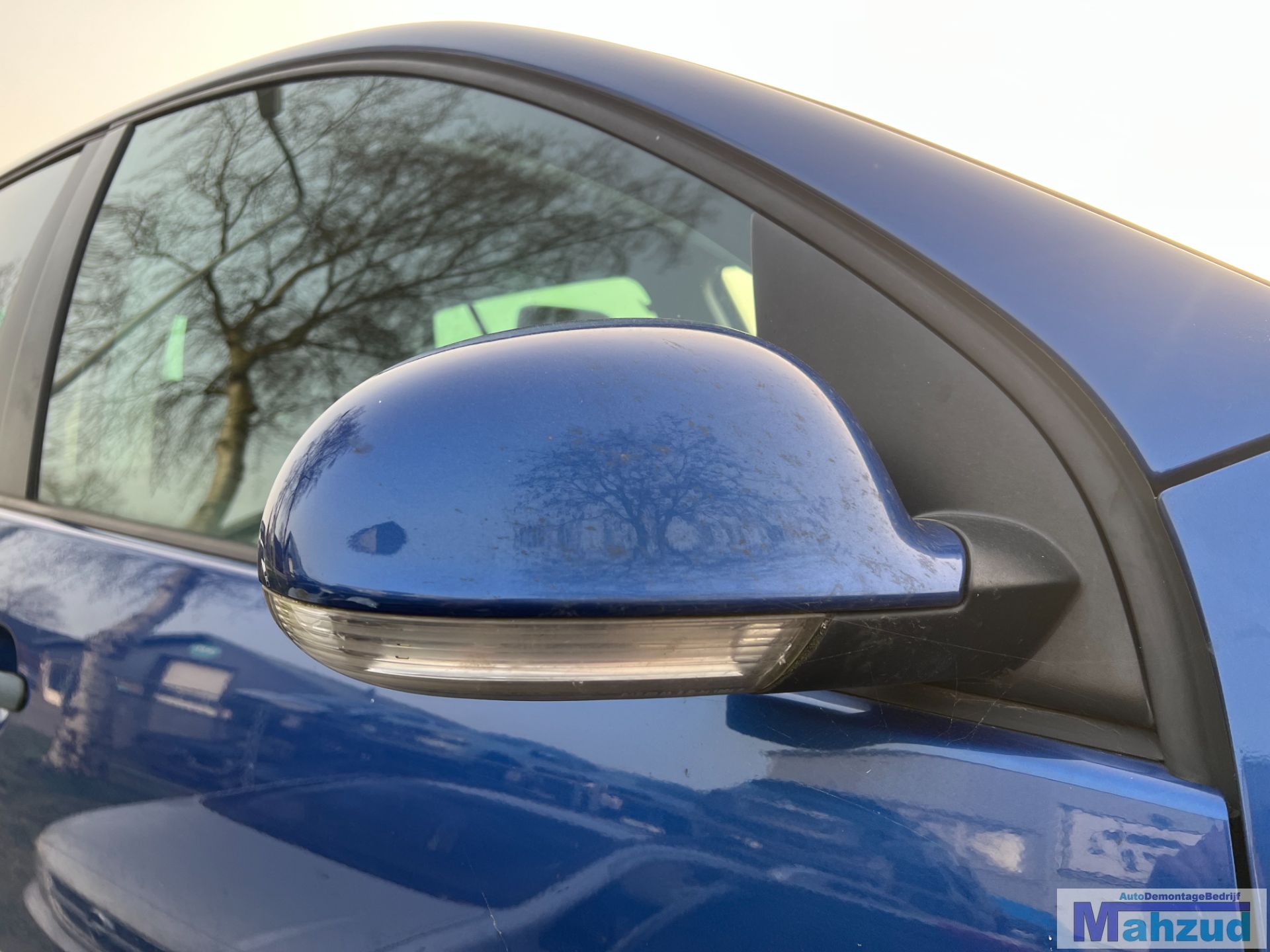 VW GOLF 5 BLAUW LC5J rechts spiegel 2004-2009