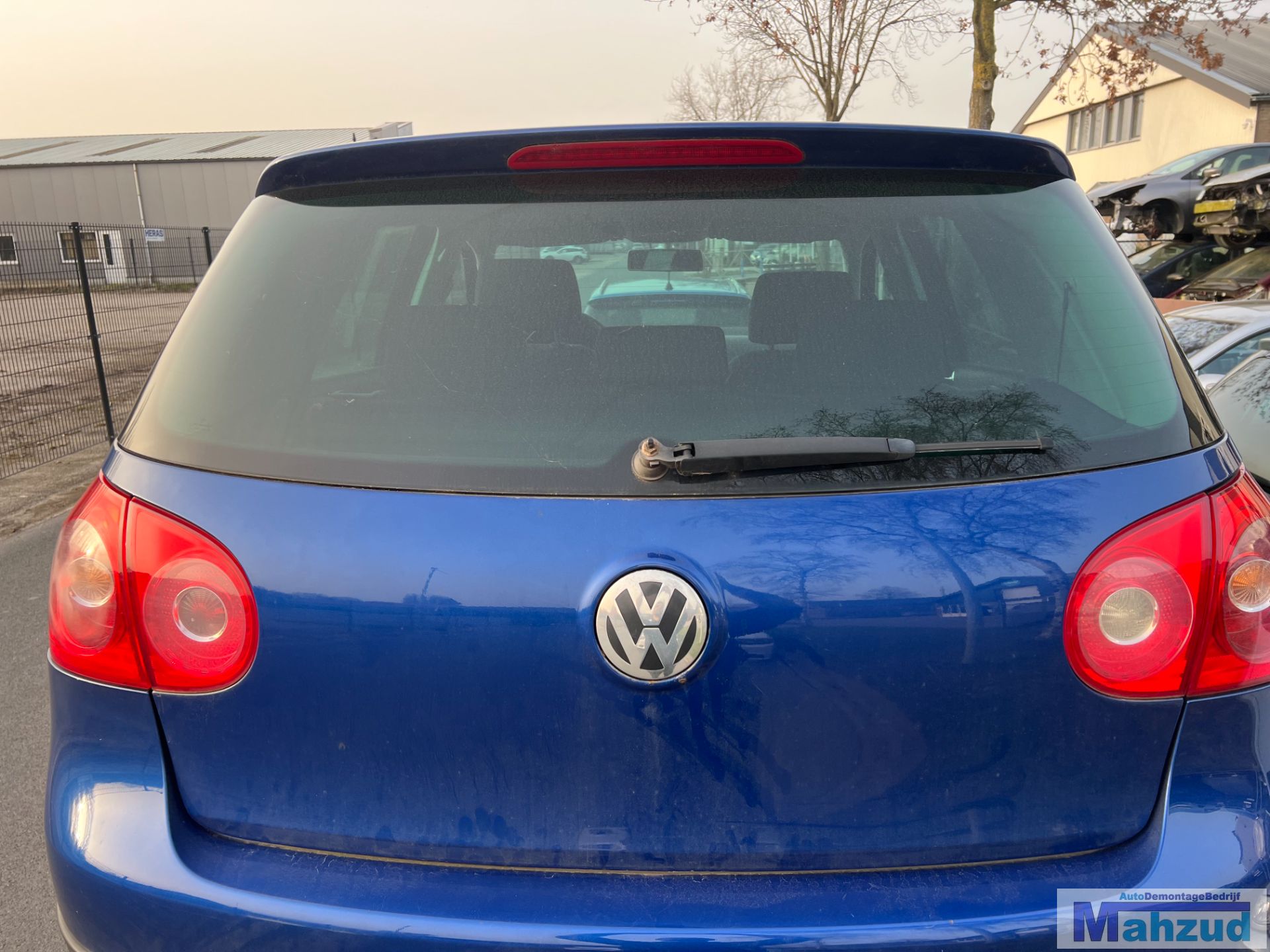 VW GOLF 5 BLAUW LC5J achterklep 2004-2009