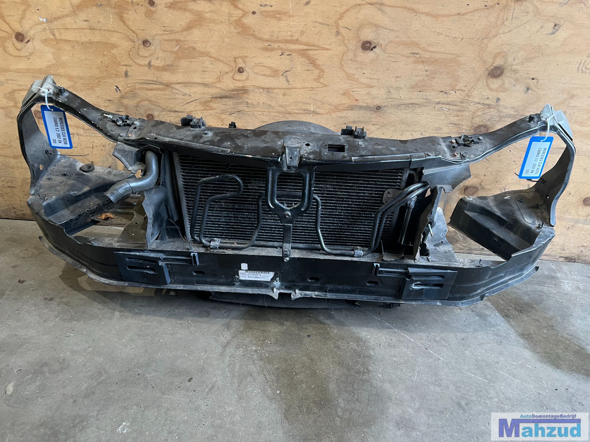 MERCEDES CLK W208 3.2 Voorfront front koelerpakket bumperbalk