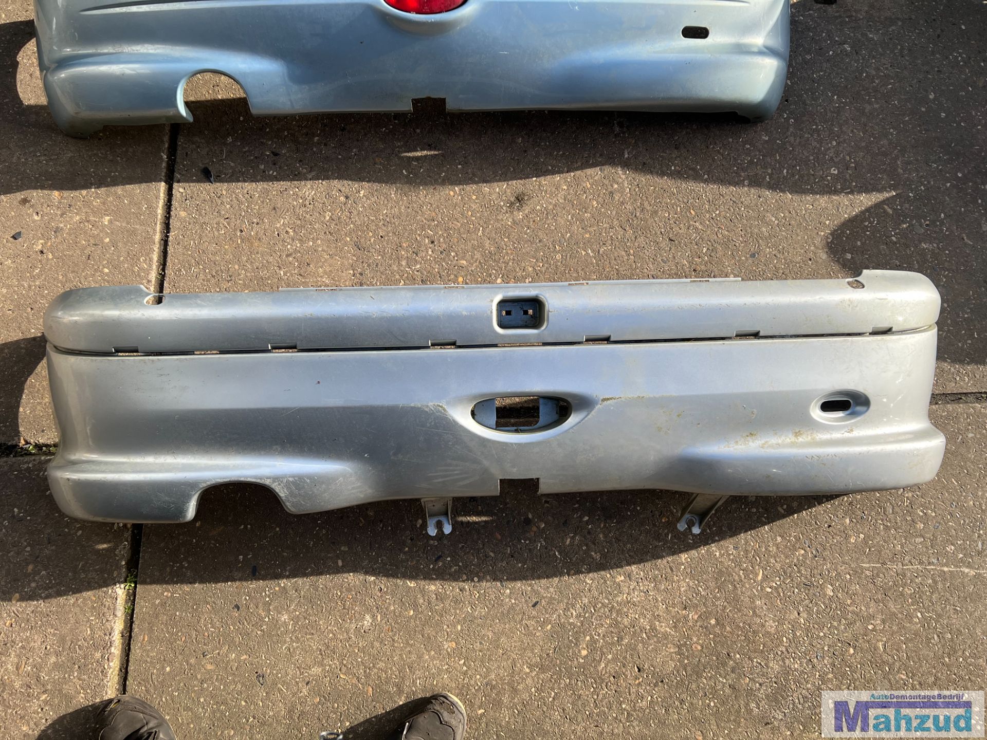 PEUGEOT 206 grijs zilver Achterbumper 1998-2006