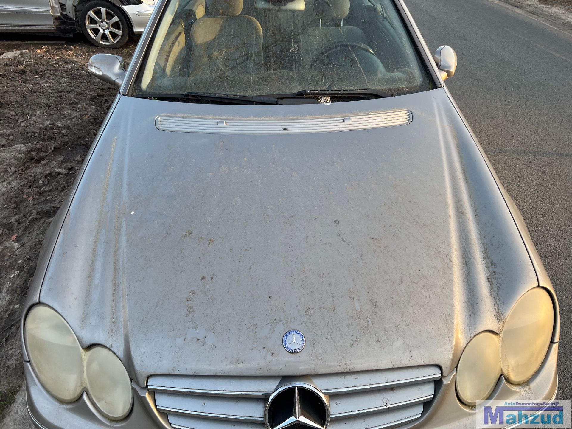 MERCEDES CLK W209 Bruin / brons C723 Motorkap 2002-2009