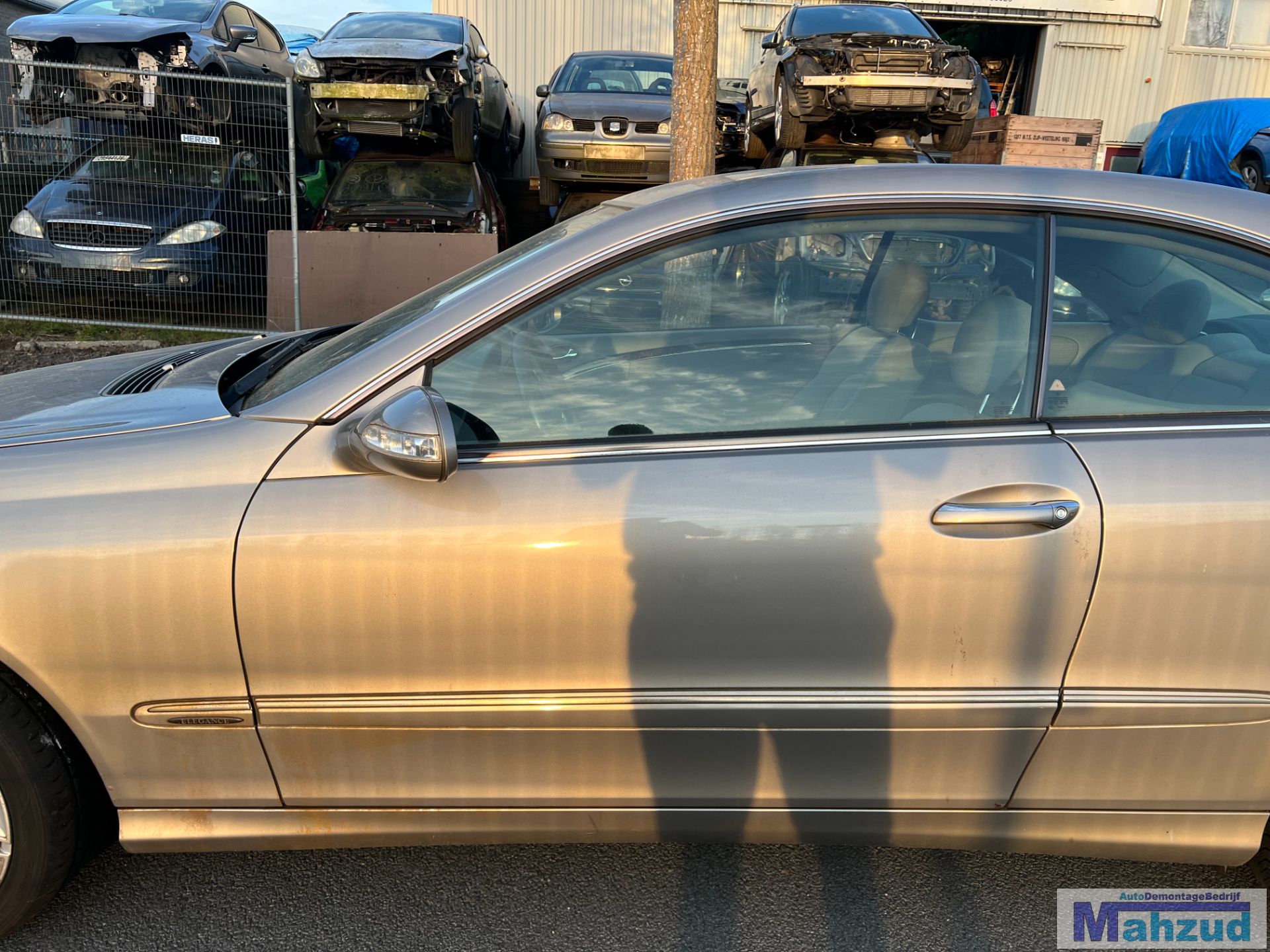 MERCEDES CLK W209 Bruin / brons C723 links deur 2002-2009