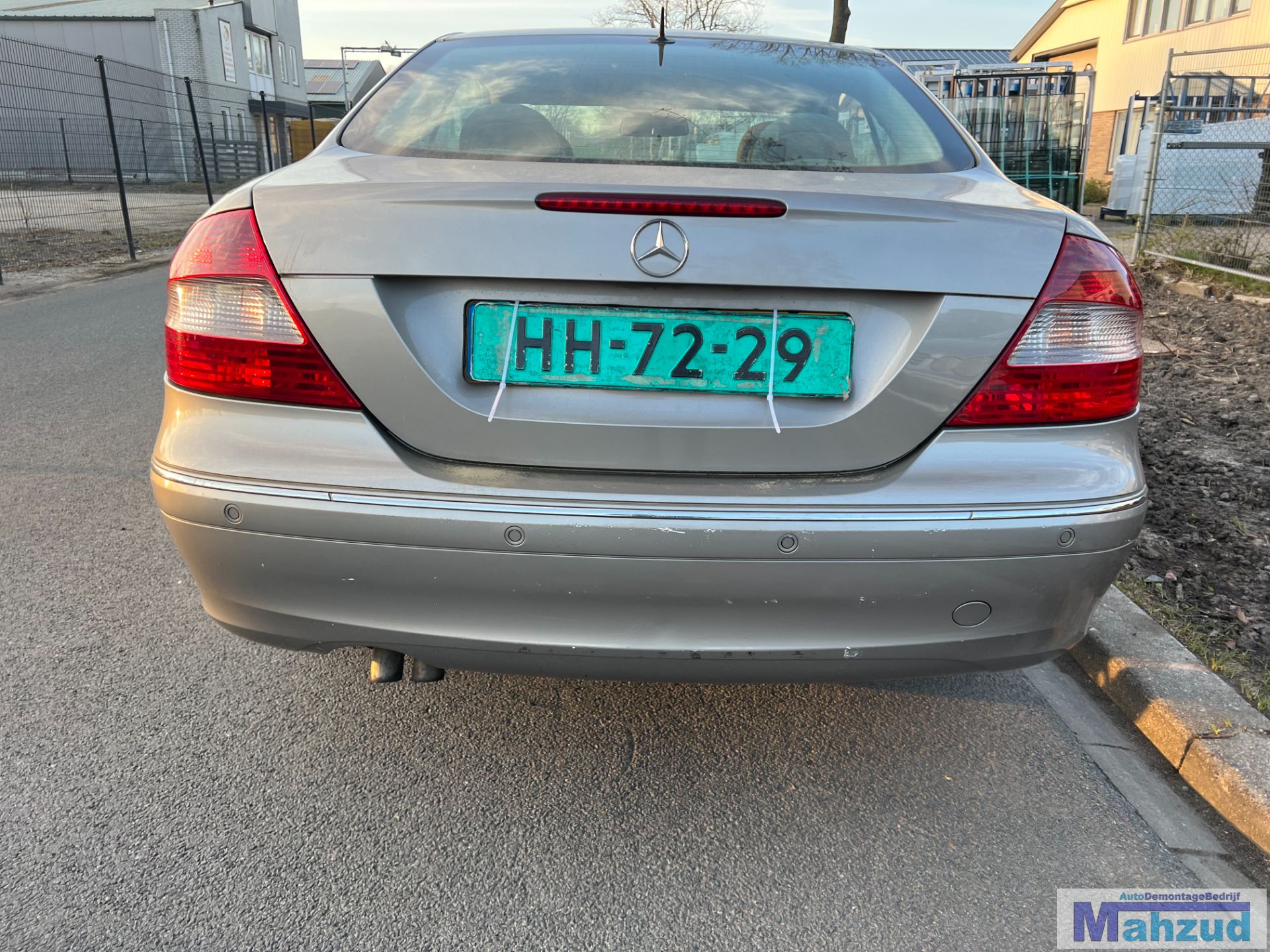 MERCEDES CLK W209 Bruin / brons C723 achterbumper 2002-2009