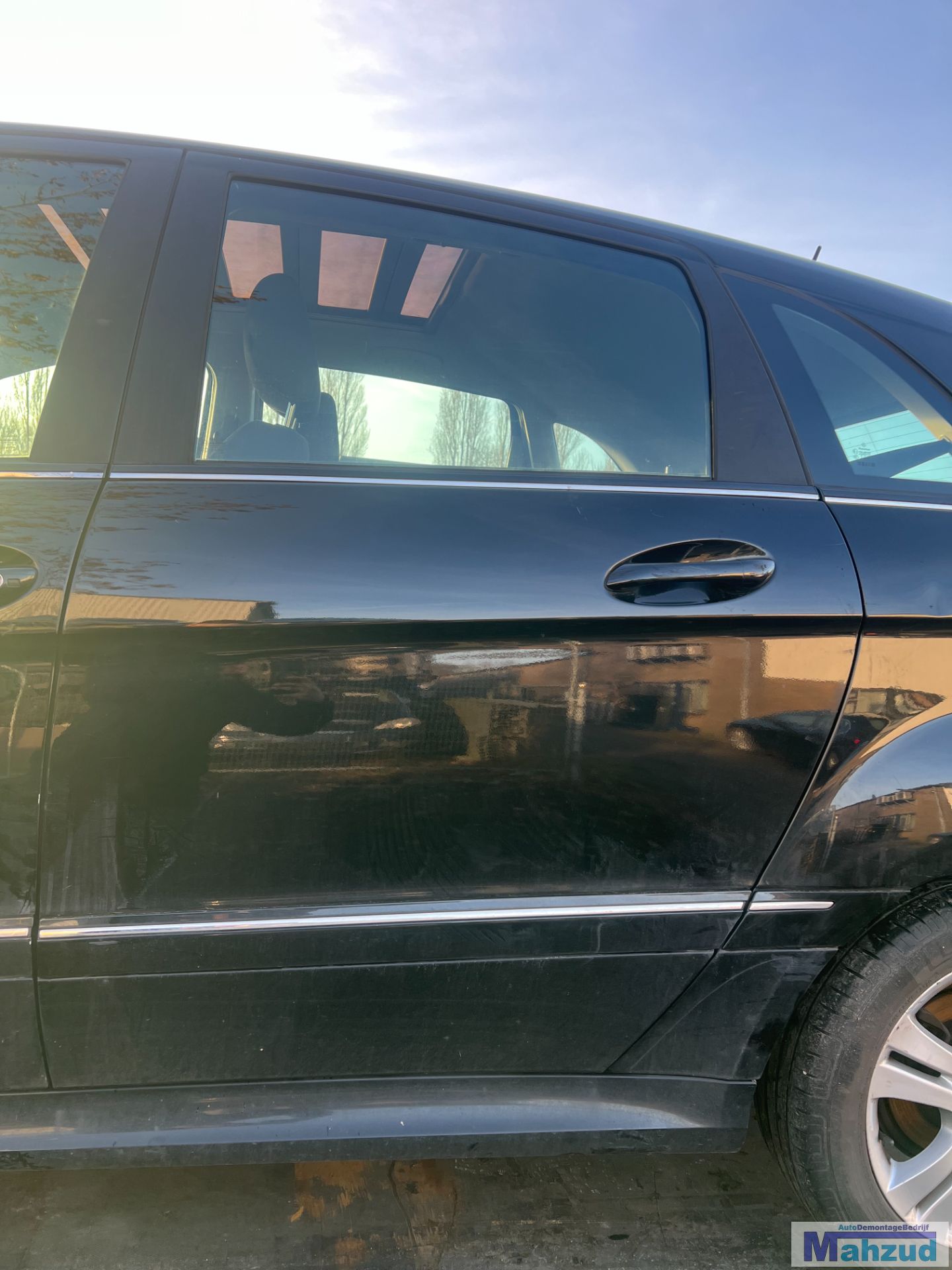 MERCEDES B KLASSE W245 Zwart 191 links achter deur 2004-2011
