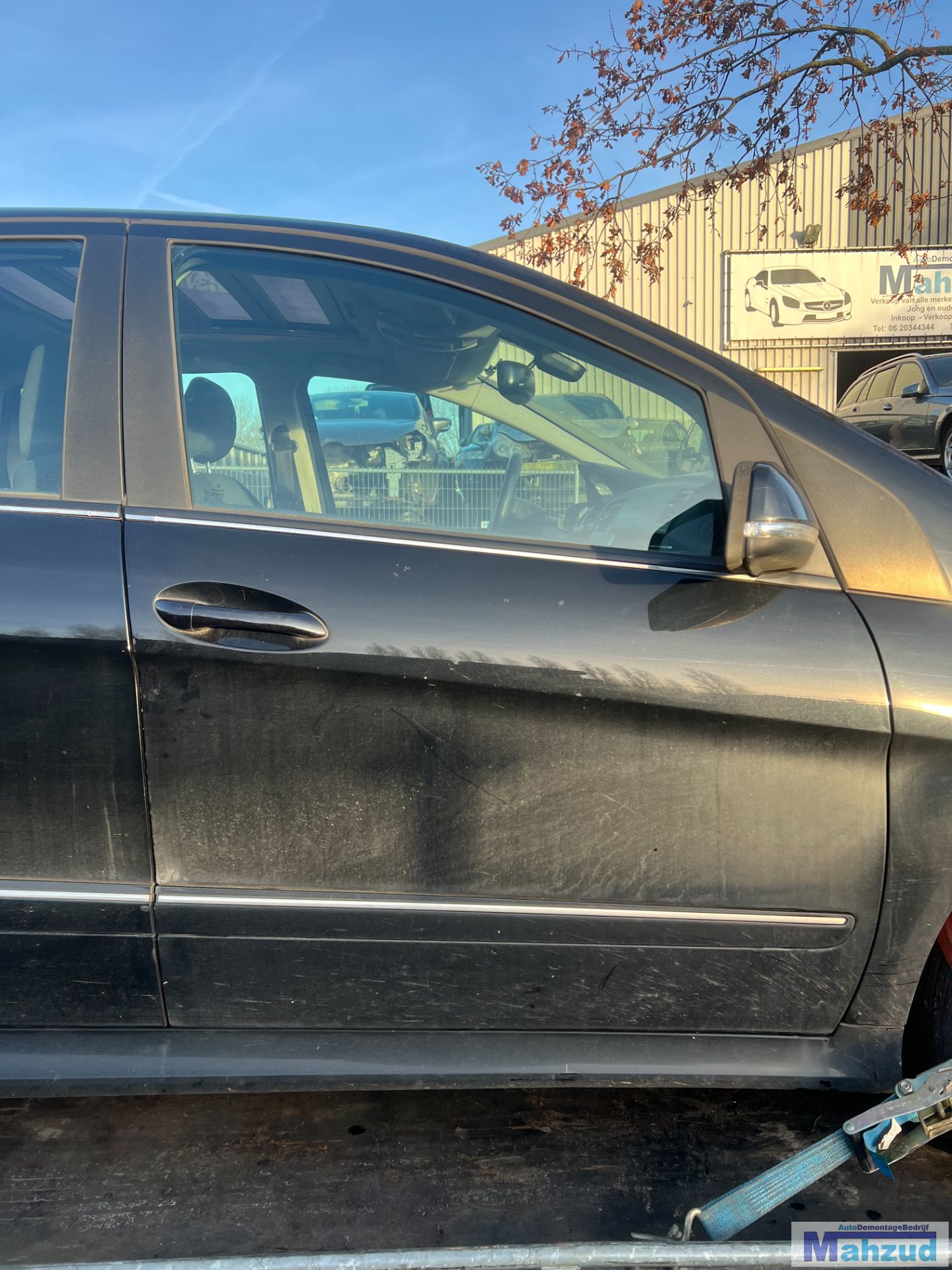 MERCEDES B KLASSE W245 Zwart 191 rechts voor deur 2004-2011