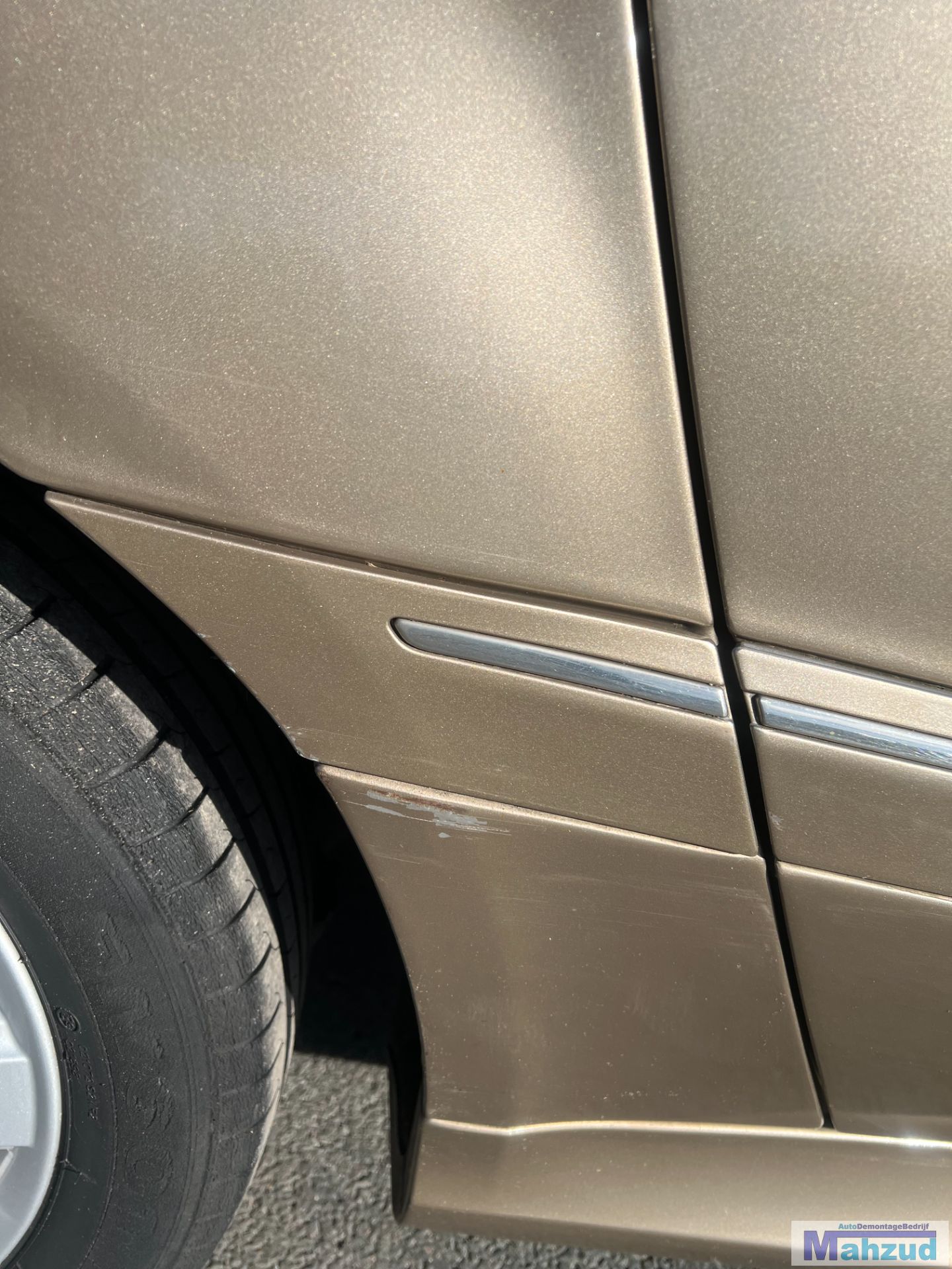 MERCEDES B KLASSE W245 BRONS 791 rechts sierstrip 2005-2011