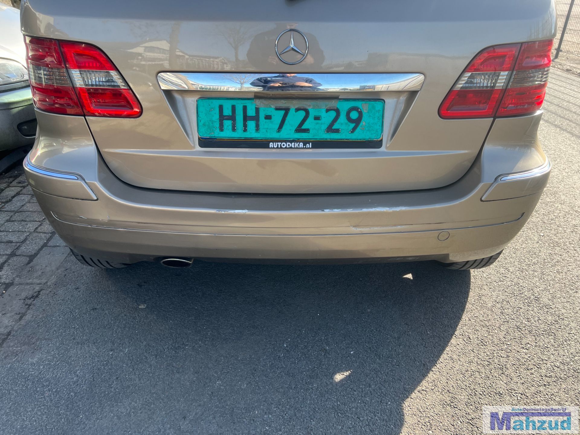 MERCEDES B KLASSE W245 BRONS 791 achterbumper 2005-2011
