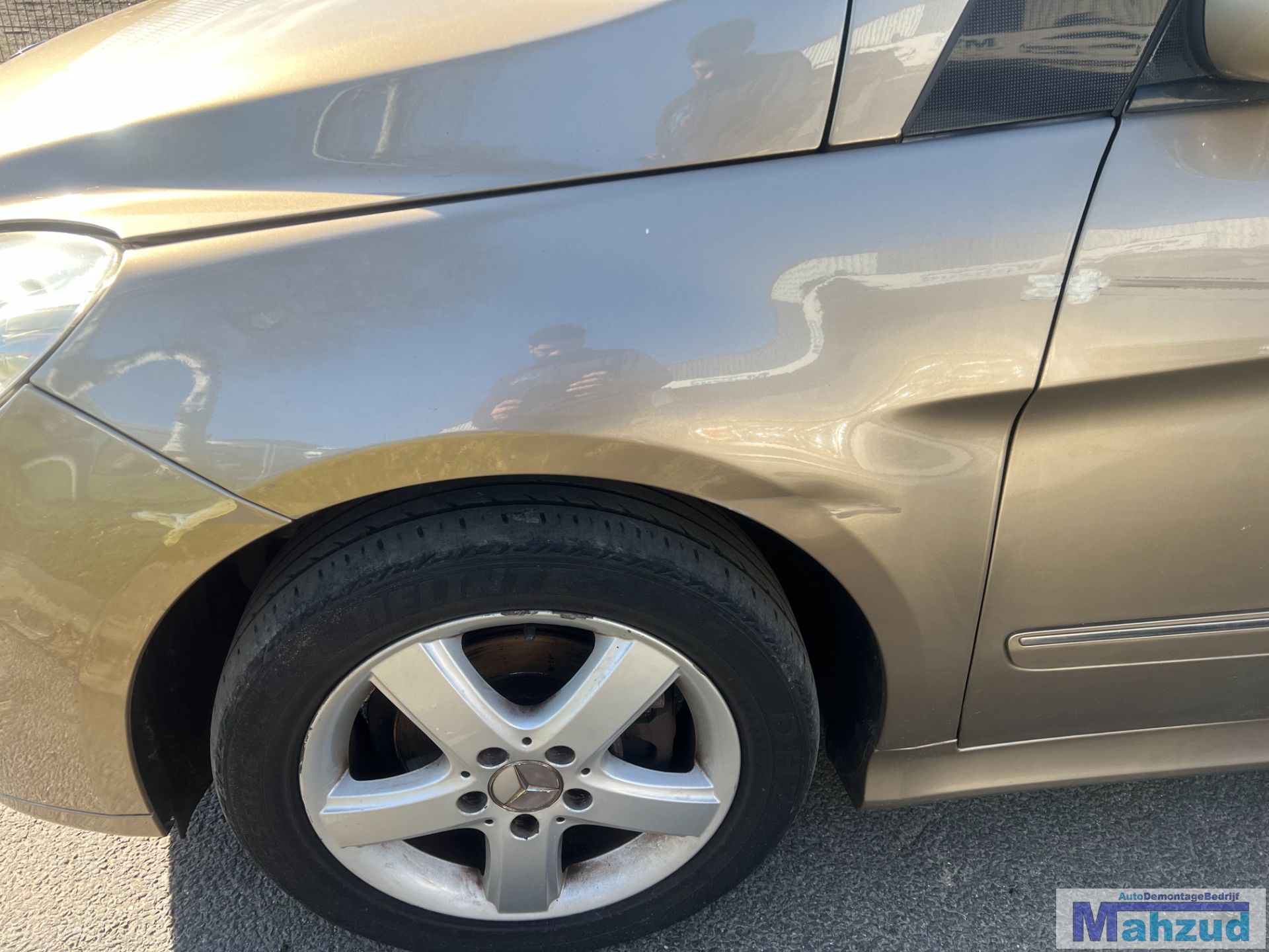 MERCEDES B KLASSE W245 BRONS 791 links voorscherm 2005-2011