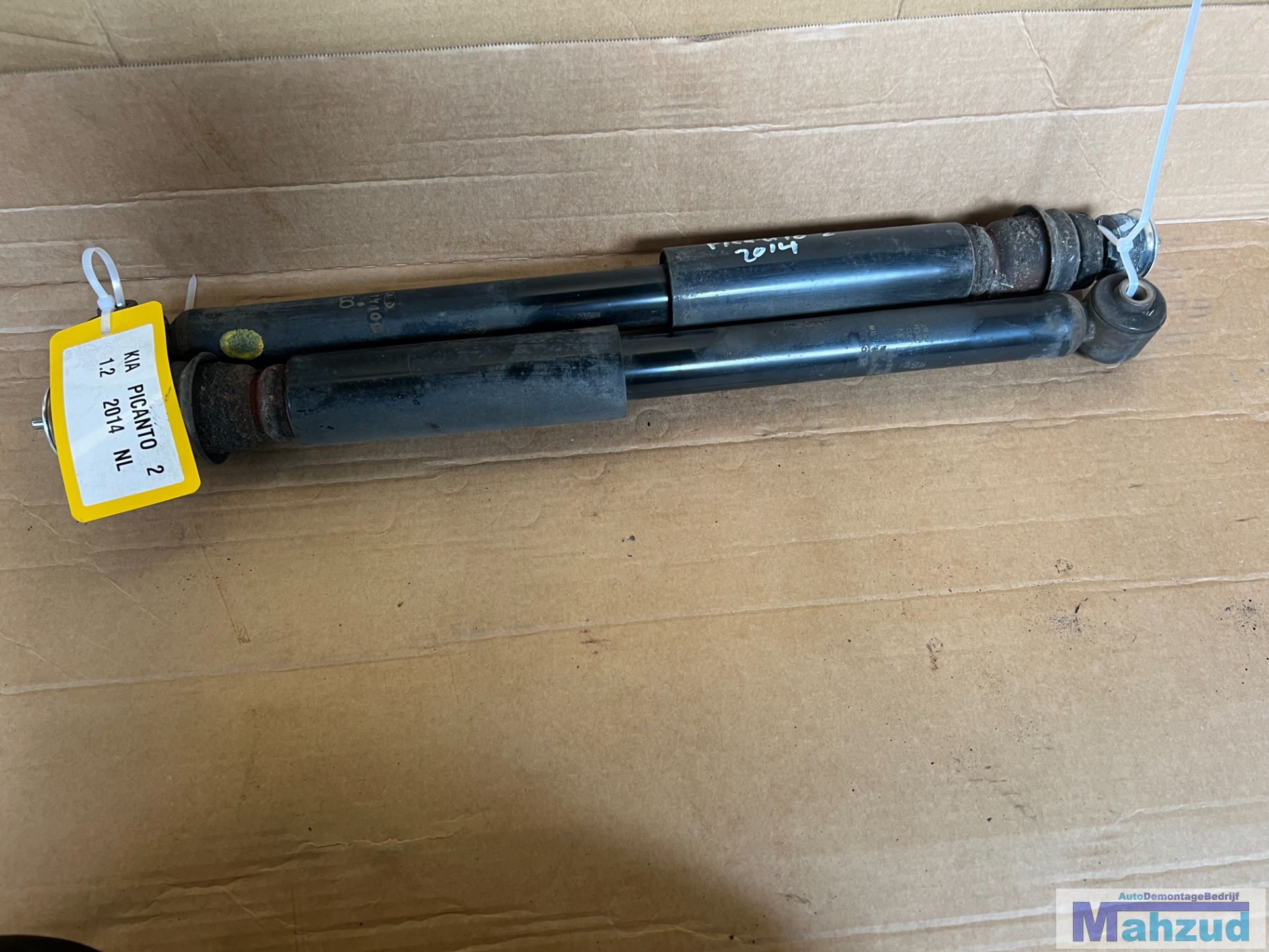 KIA PICANTO 2 (TA) 1.2 schokdemper set achter 2011-2017