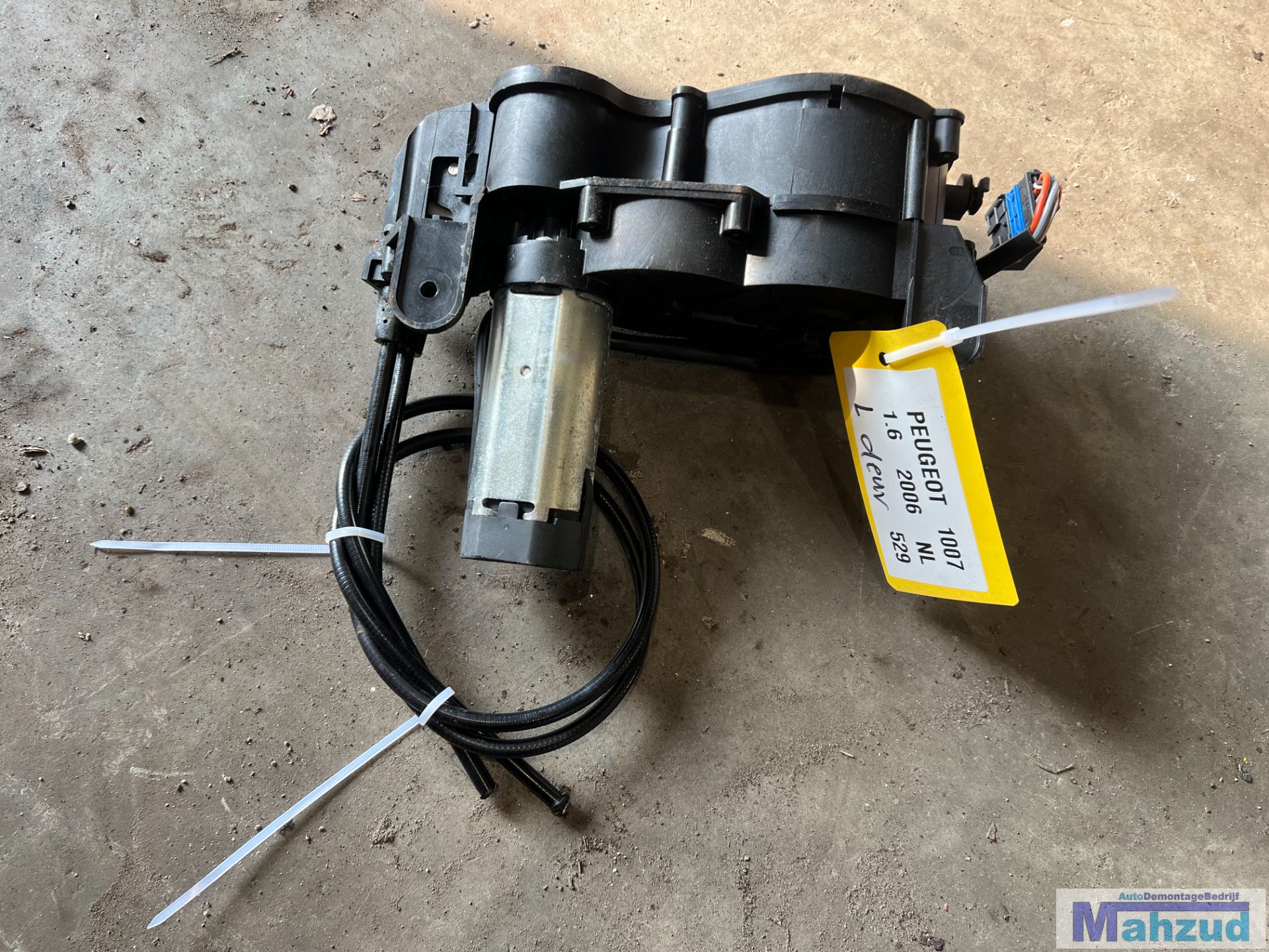 PEUGEOT 1007 links schuifdeur motor 2005+ 9680250380
