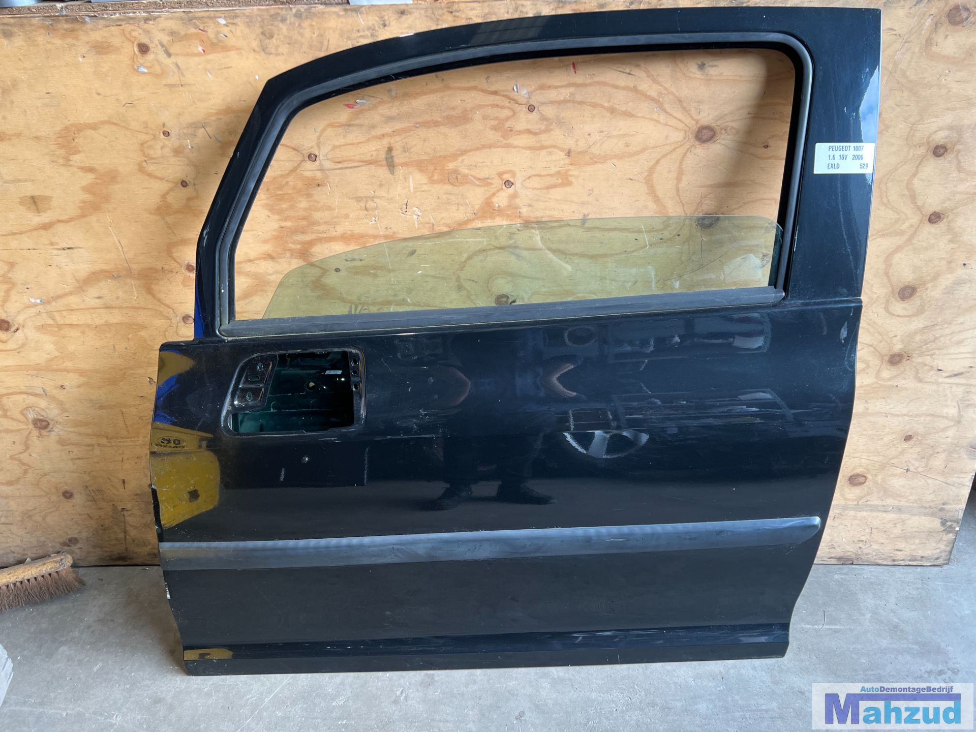 PEUGEOT 1007 Zwart EXLD links deur 2005+