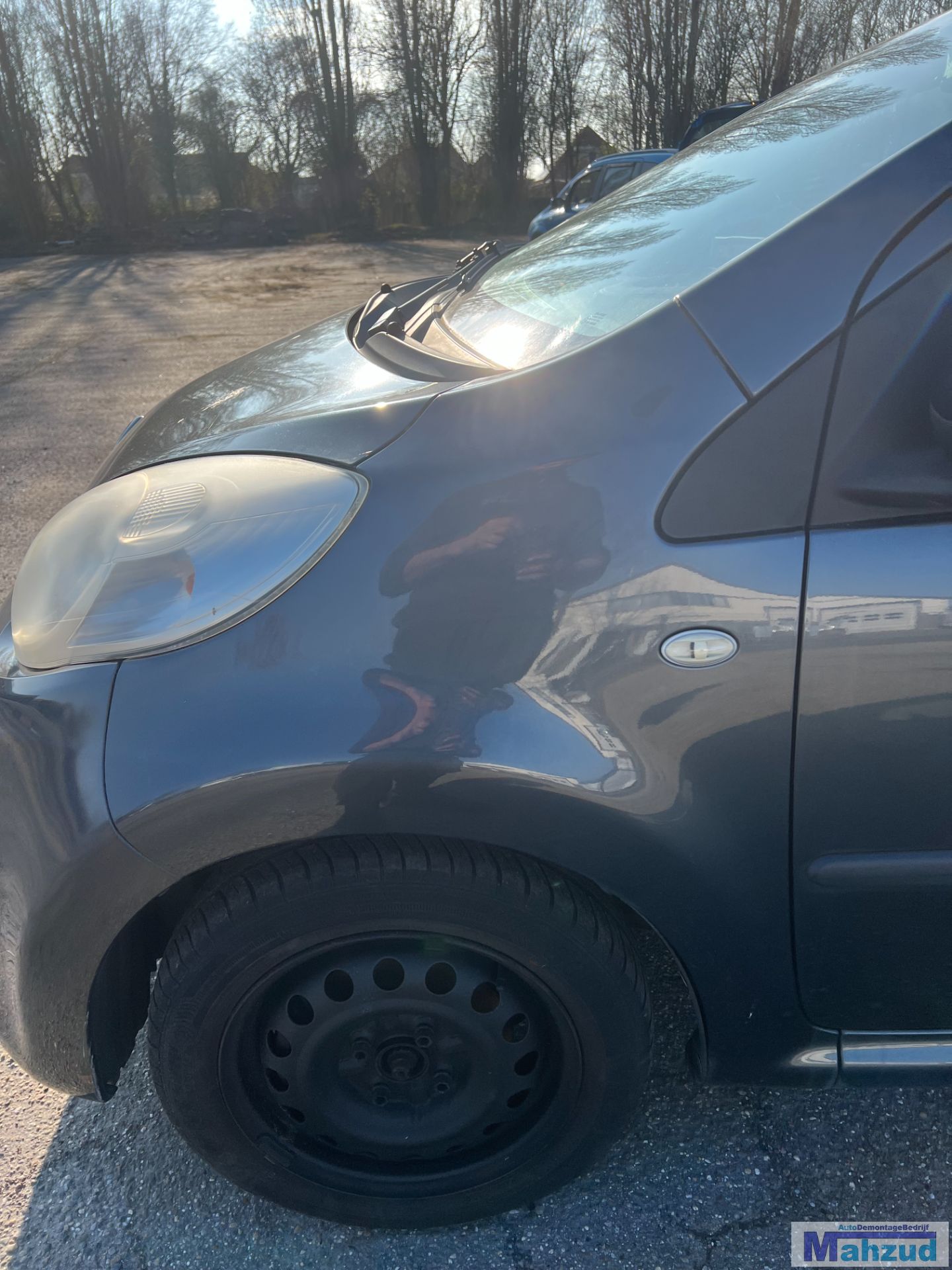 CITROEN C1 Grijs KTA links voorscherm 2005-2014