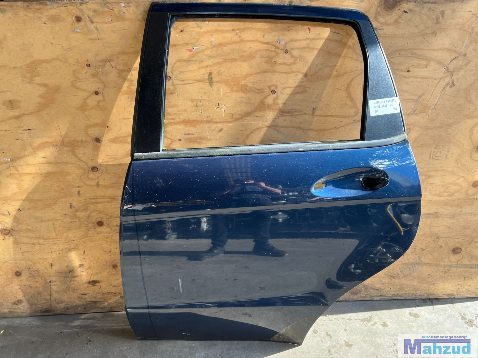 MERCEDES A KLASSE W169 Blauw 375 links achter deur 2004-2012