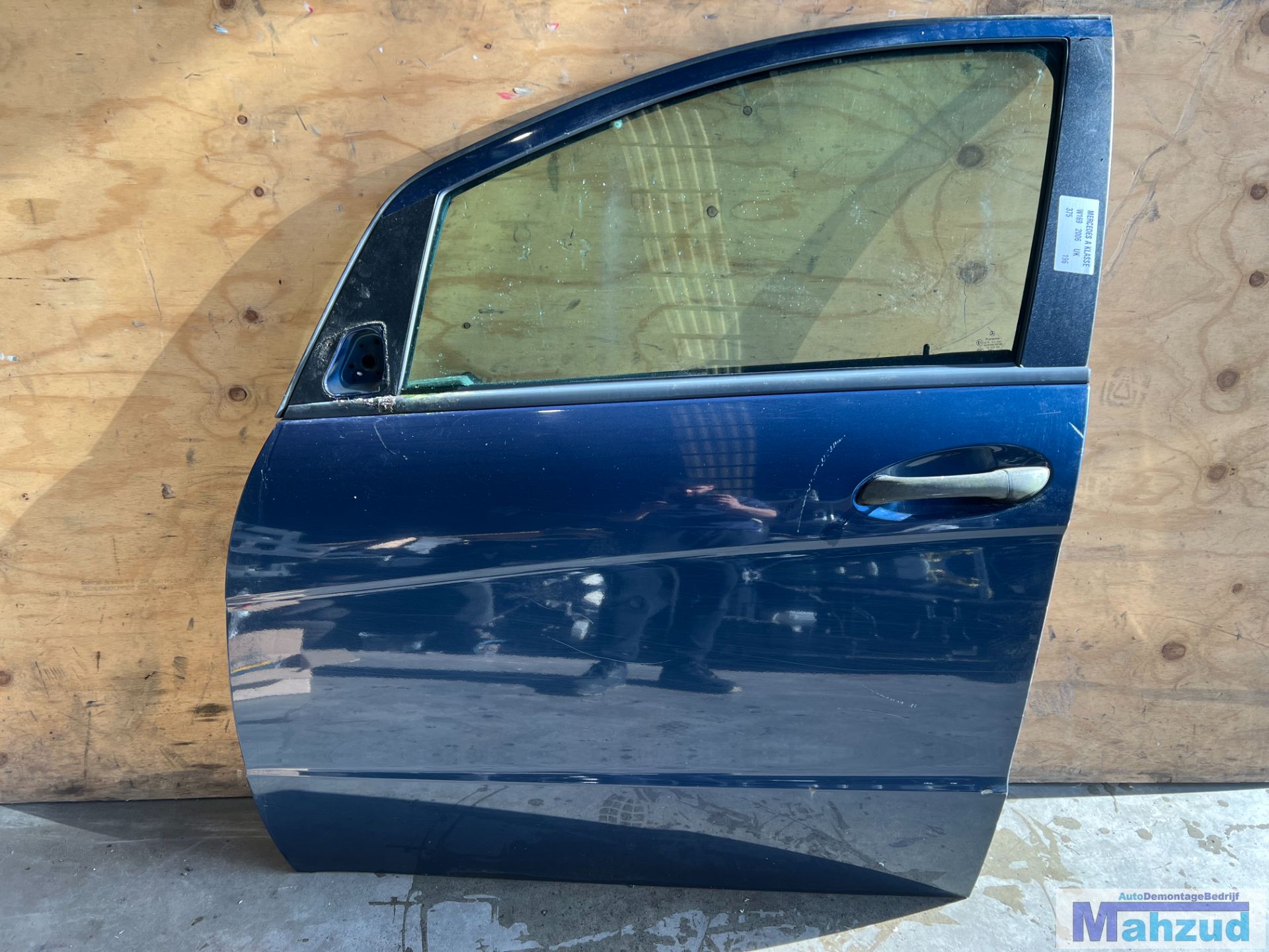 MERCEDES A KLASSE W169 Blauw 375 links voor deur 2004-2012