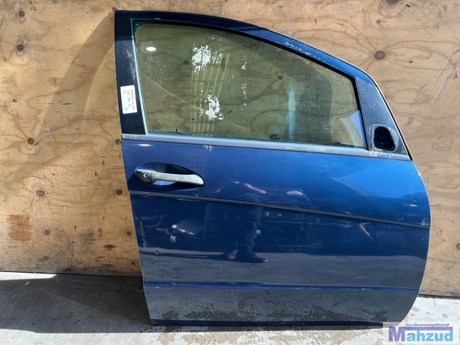 MERCEDES A KLASSE W169 Blauw 375 Rechts voor deur 2004-2012