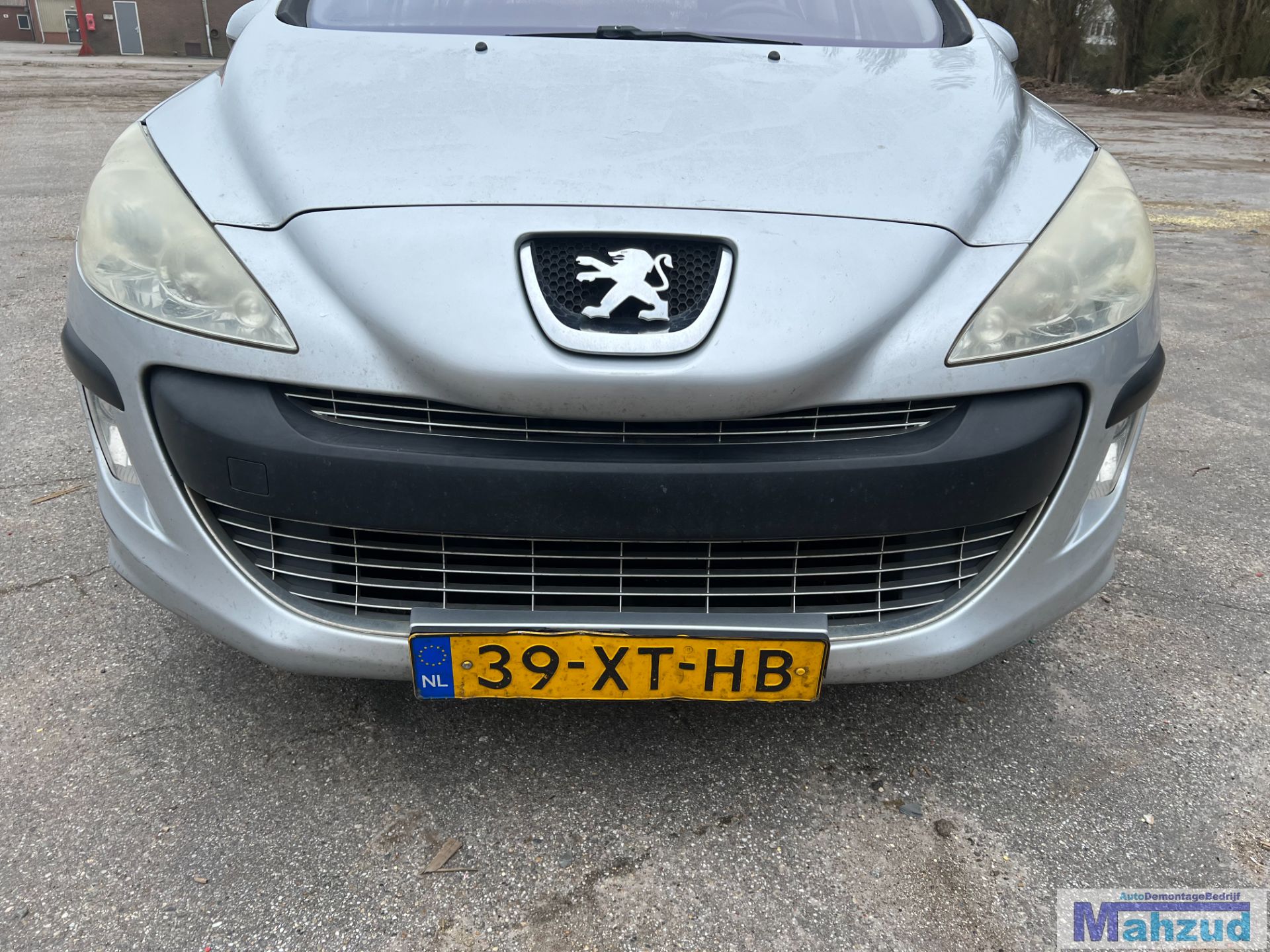 PEUGEOT 308 1 Zilver EZRC voorbumper 2007-2014
