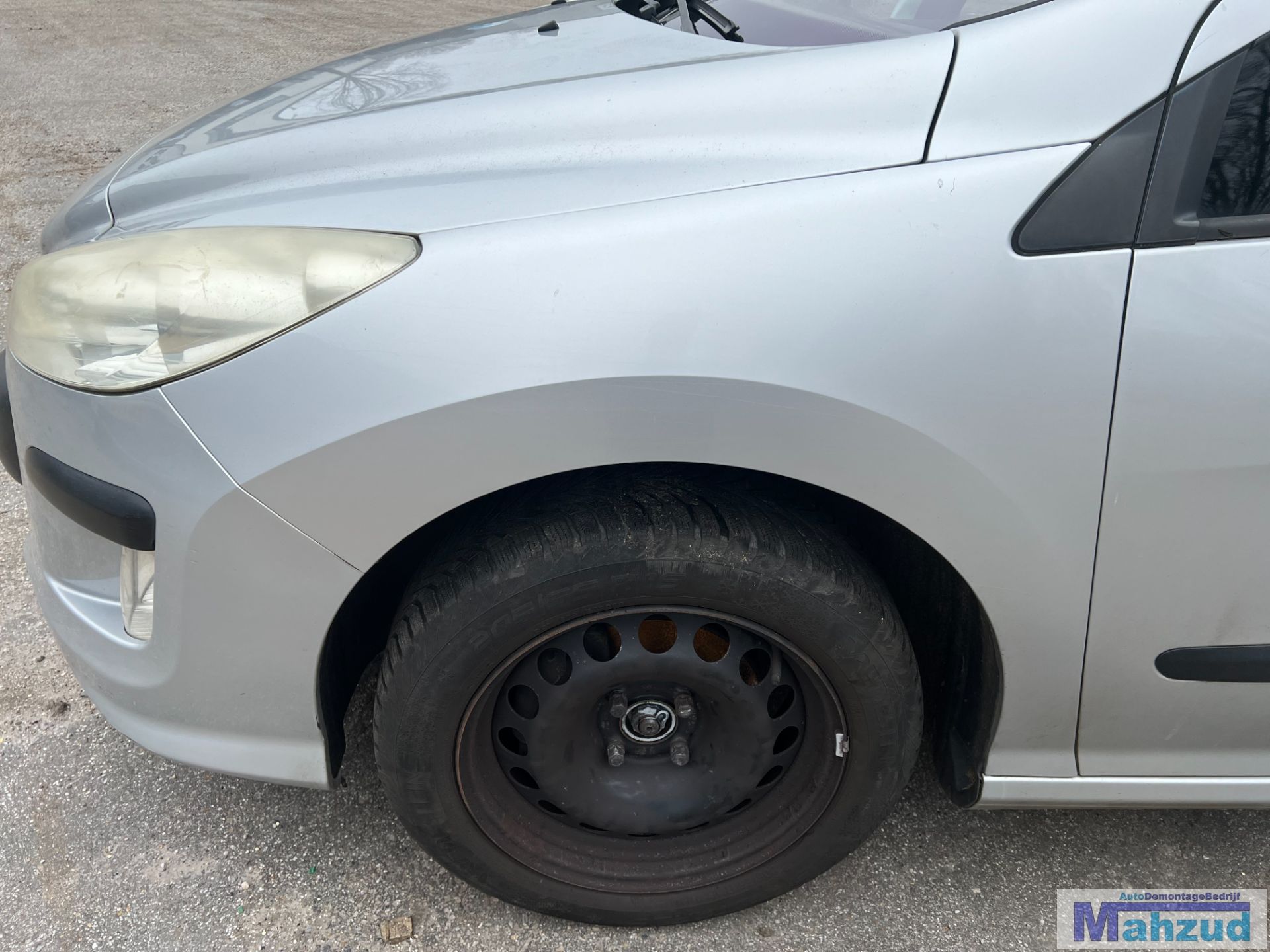 PEUGEOT 308 1 Zilver EZRC links voorscherm 2007-2014