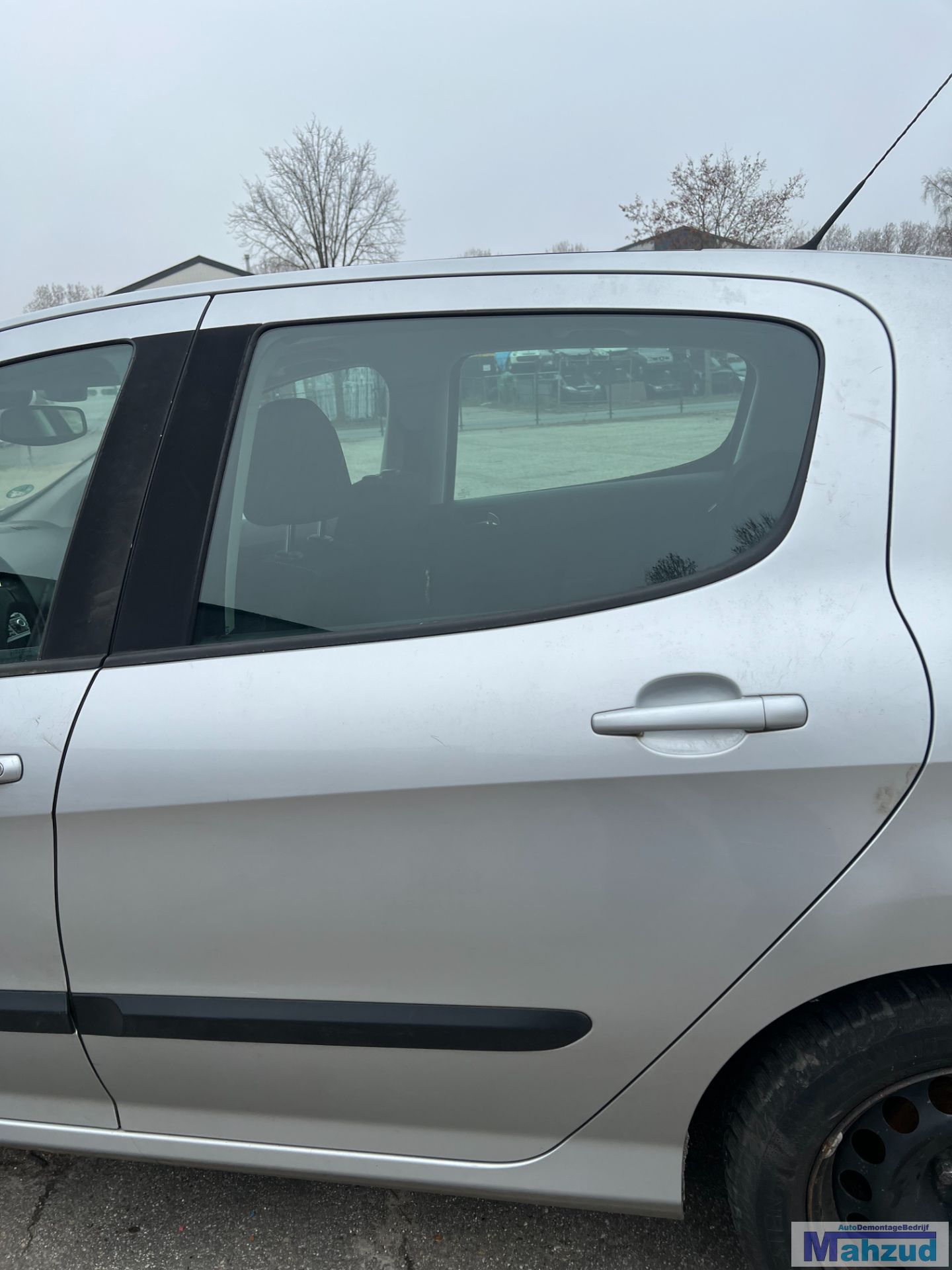 PEUGEOT 308 1 Zilver EZRC links achter deur 2007-2014
