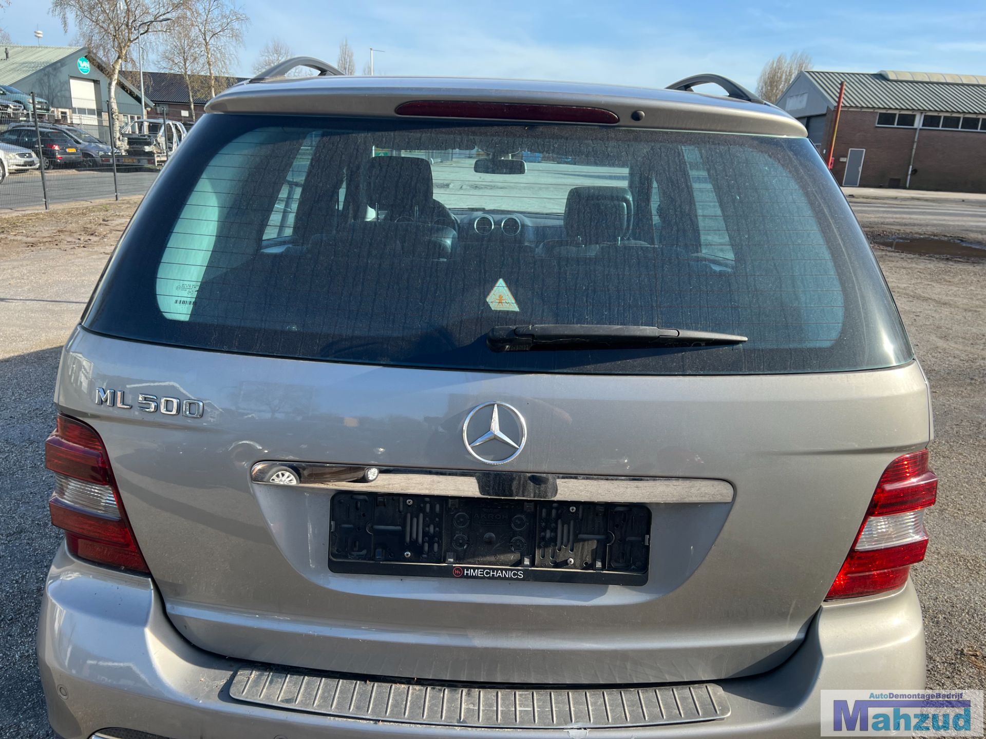 MERCEDES ML 2 W164 Grijs C723 achterklep 2005-2011