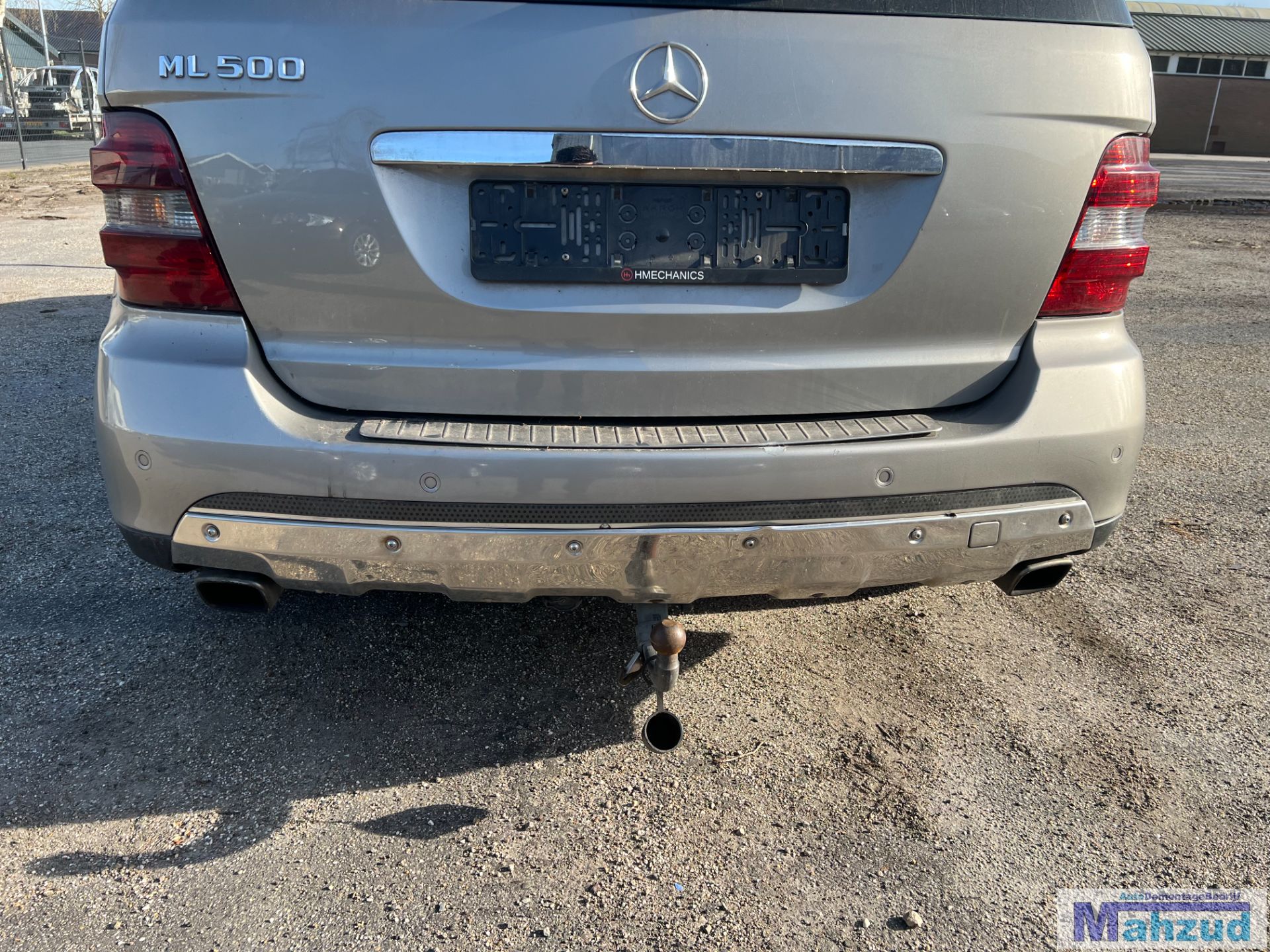 MERCEDES ML 2 W164 Grijs C723 achterbumper 2005-2011
