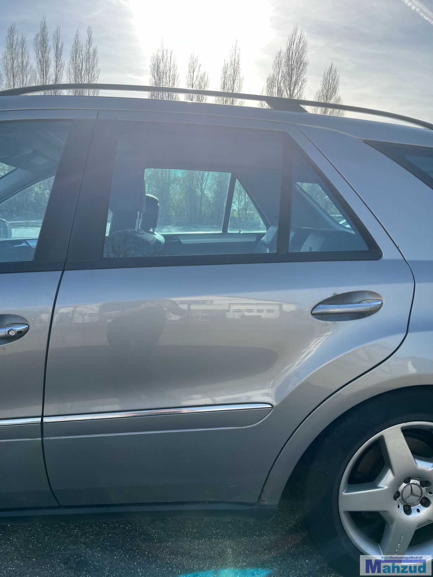 MERCEDES ML 2 W164 Grijs C723 links achter deur 2005-2011