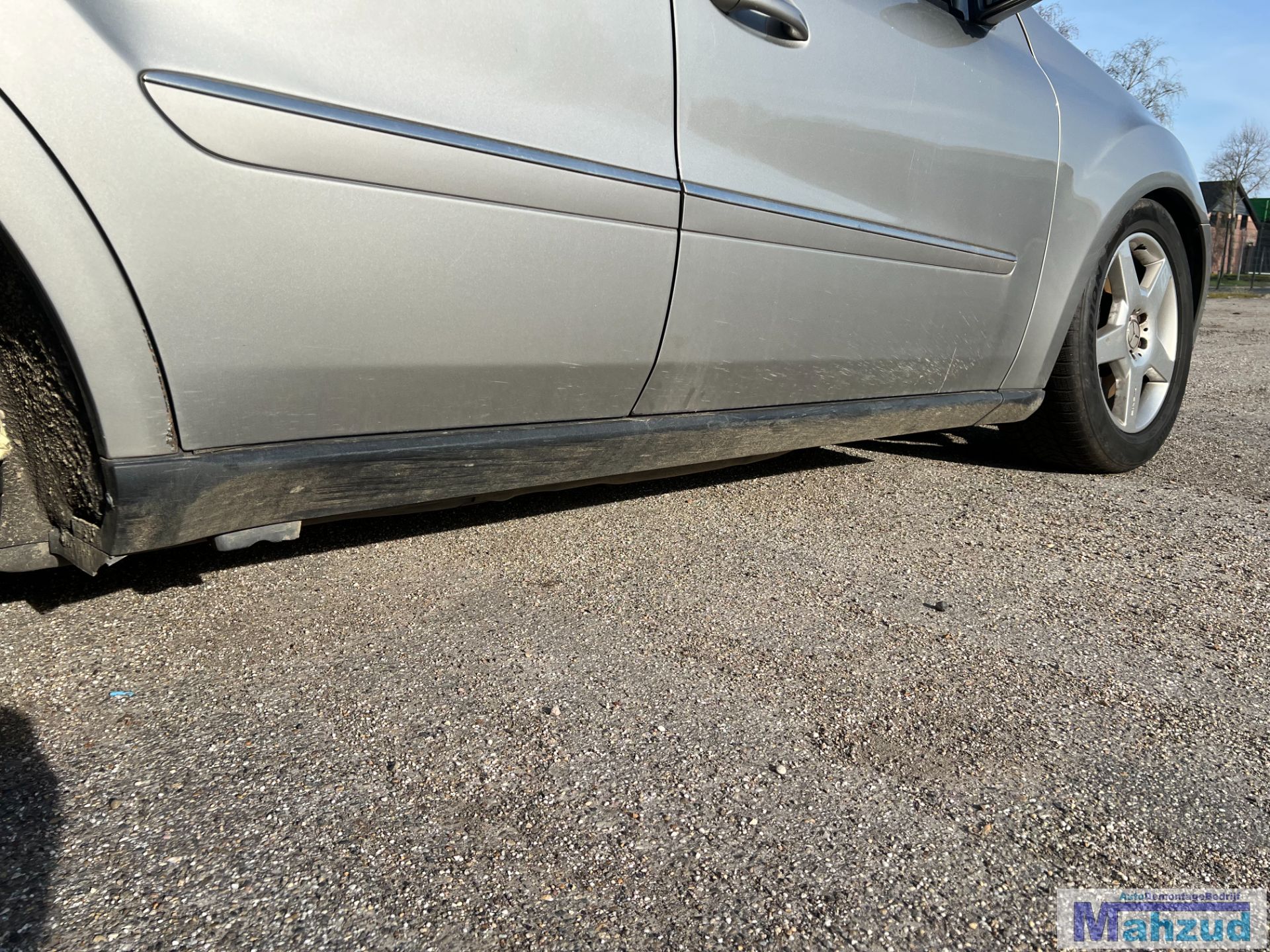 MERCEDES ML 2 W164 rechts zijskirt 2005-2011