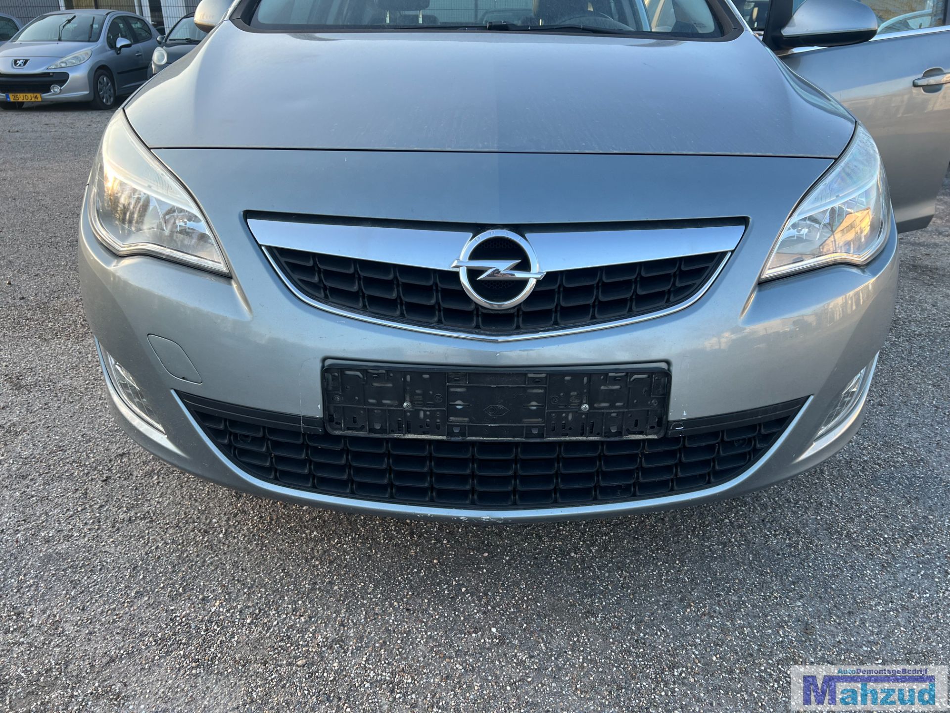 OPEL ASTRA J Grijs Z179 voorbumper 2009-2015