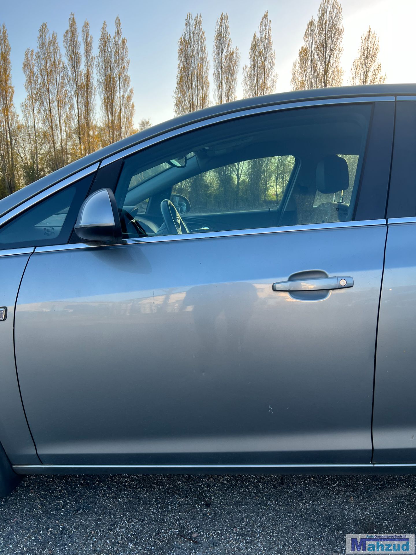 OPEL ASTRA J Grijs Z179 links voor deur hatchback 2009-2015