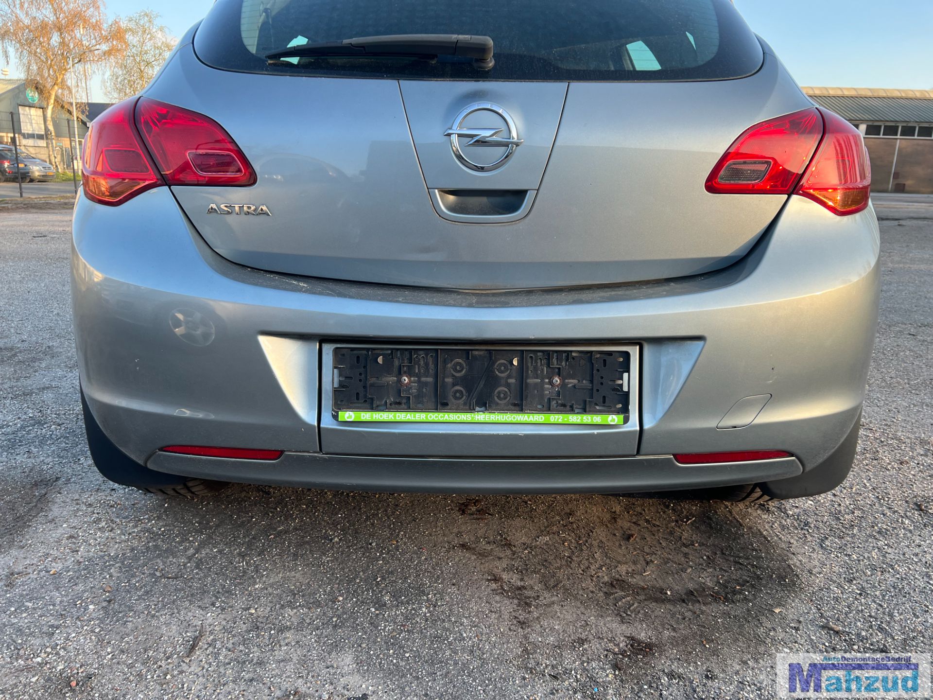 OPEL ASTRA J Grijs Z179 achterbumper hatchback 2009-2015