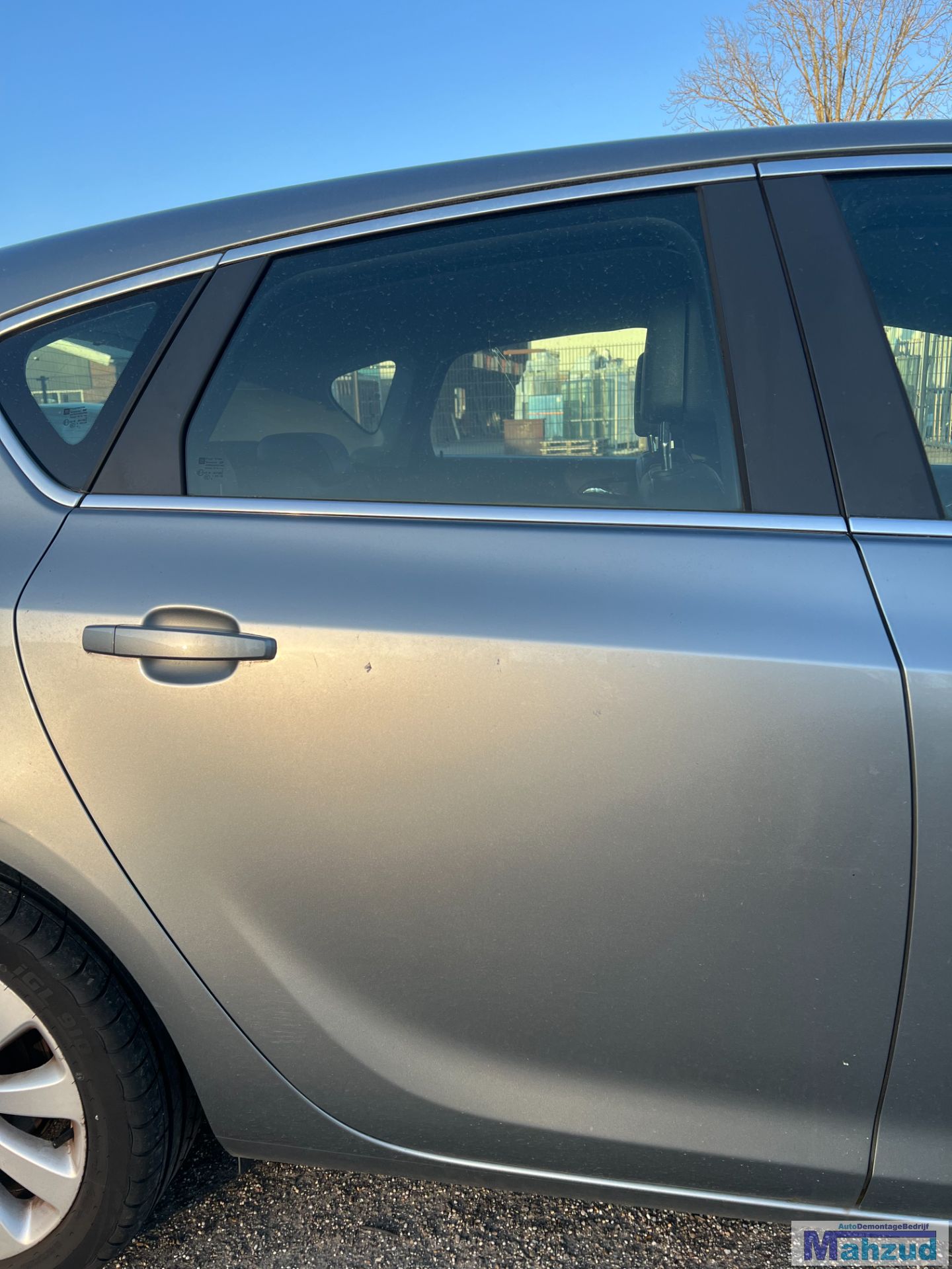 OPEL ASTRA J Grijs Z179 rechts achter deur hatchbak 2009-2015