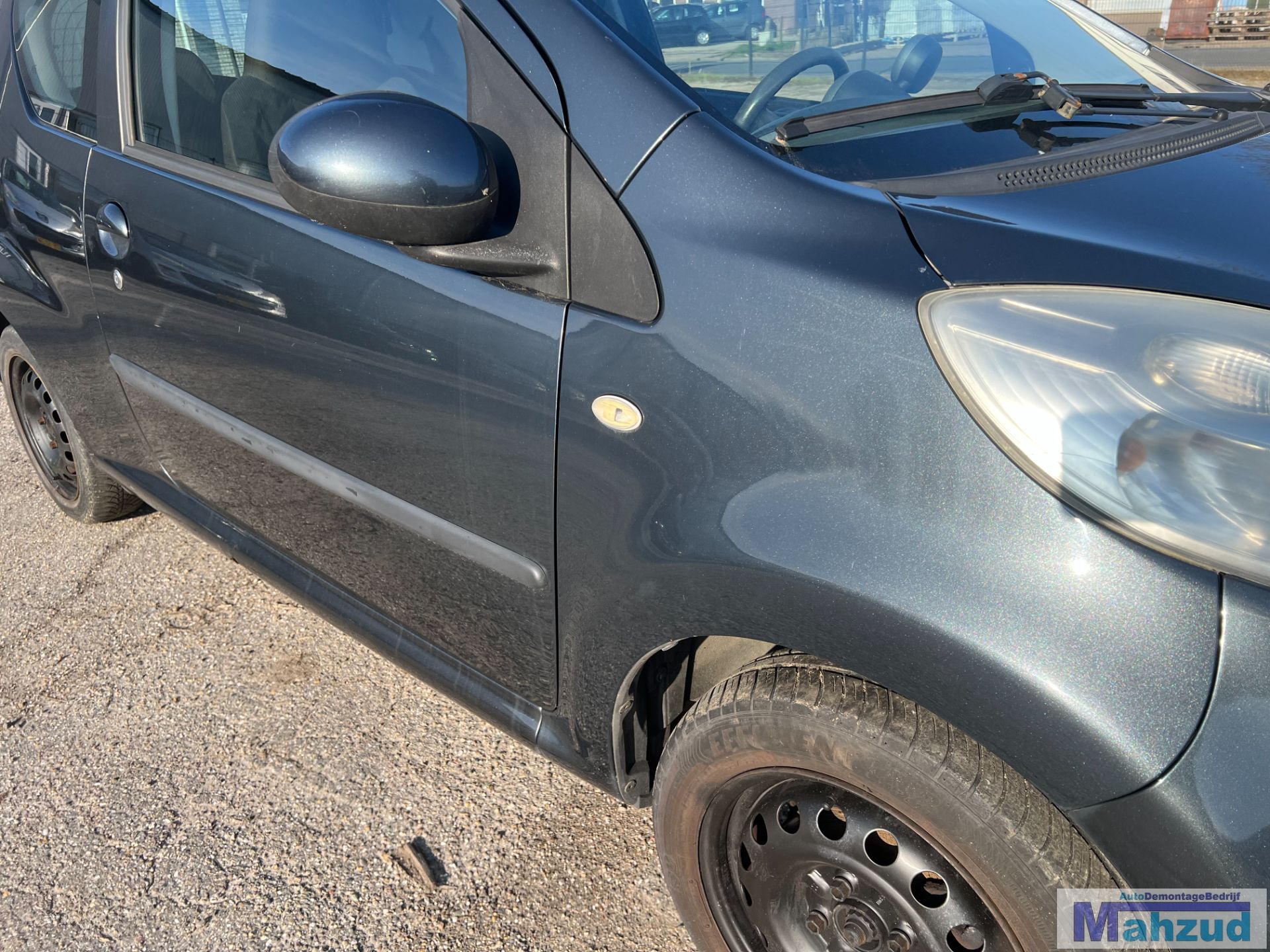 CITROEN C1 Grijs KTA rechts voorscherm 2005-2014